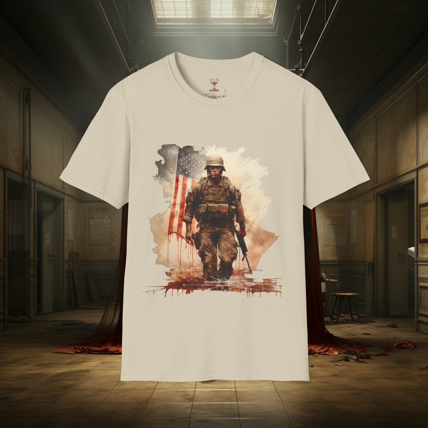 Unisex "Soldiers Return" Soft Style T-Shirt.  Hunting Shirt, Patriotic Shirt, Gift For Veteran, Unisex, Army Wife, Veteran, Birthday Gift.