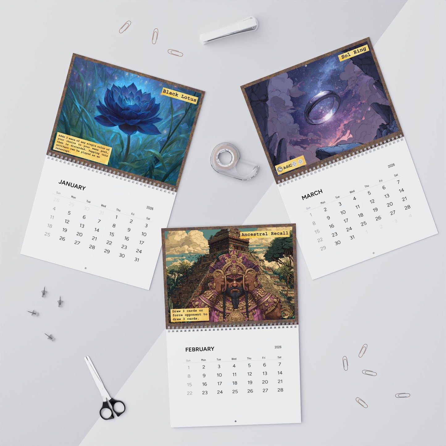SCBC Special Edition 2026 Wall Calendar
