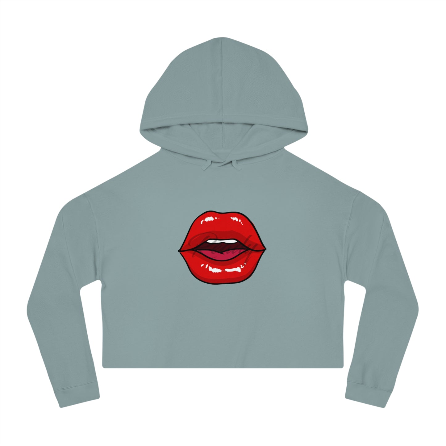Ready Lip Service Women's Cropped Hooded Sweatshirt