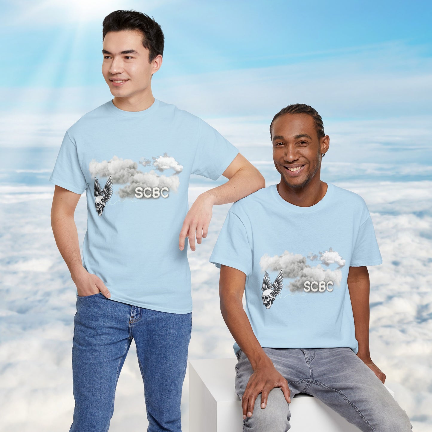 Unisex SBCB "Mensaje" Heavy Cotton Tee. Graphic T-Shirt, Streetwear, Branded T-Shirt, Original Design, Unisex T-Shirt, Birthday Gift.