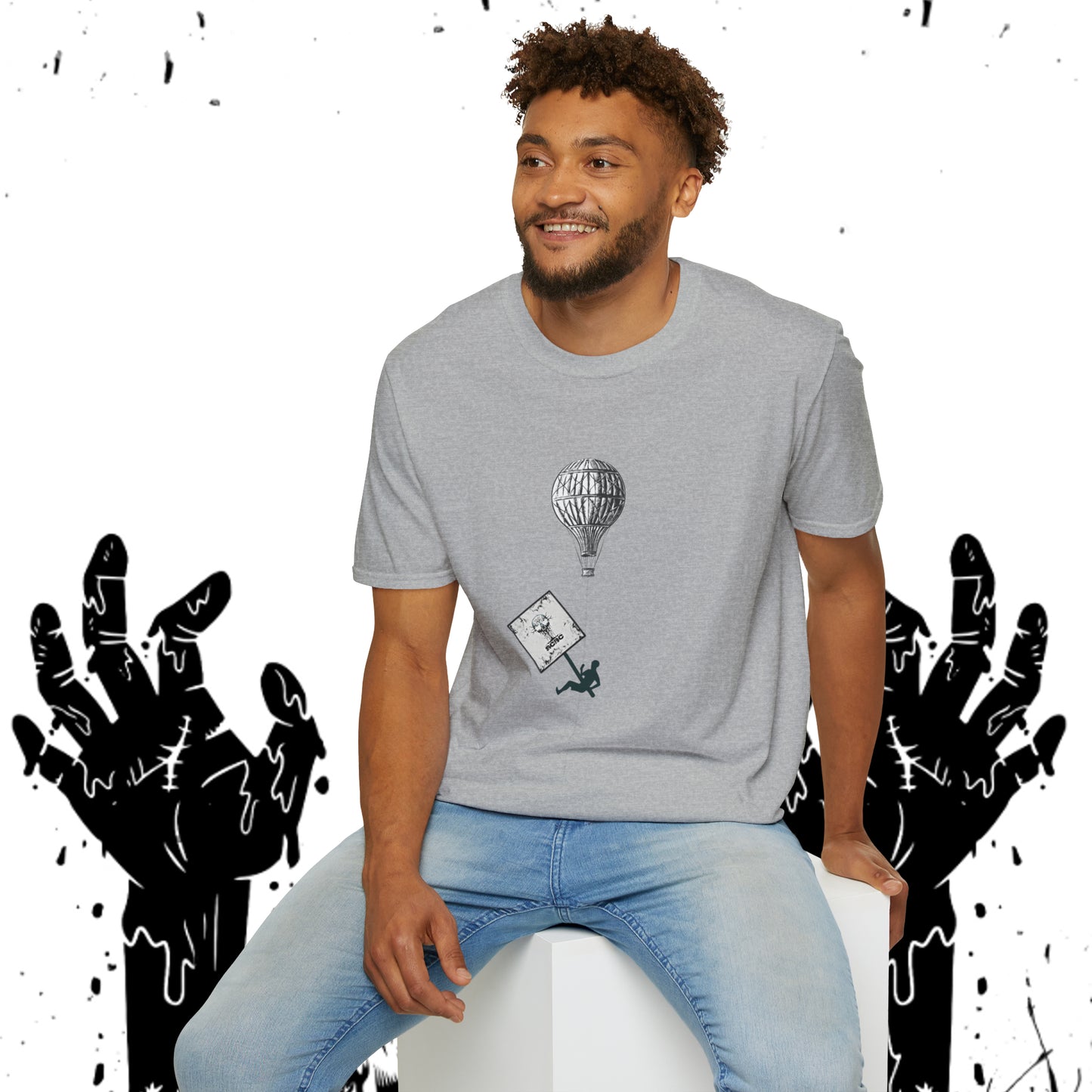 Unisex Soft-Style SCBC Brand Heavy Cotton Tee. Graphic T-Shirt. Streetwear. Branded T-Shirt. Original Design. Unisex T-Shirt. Birthday Gift.