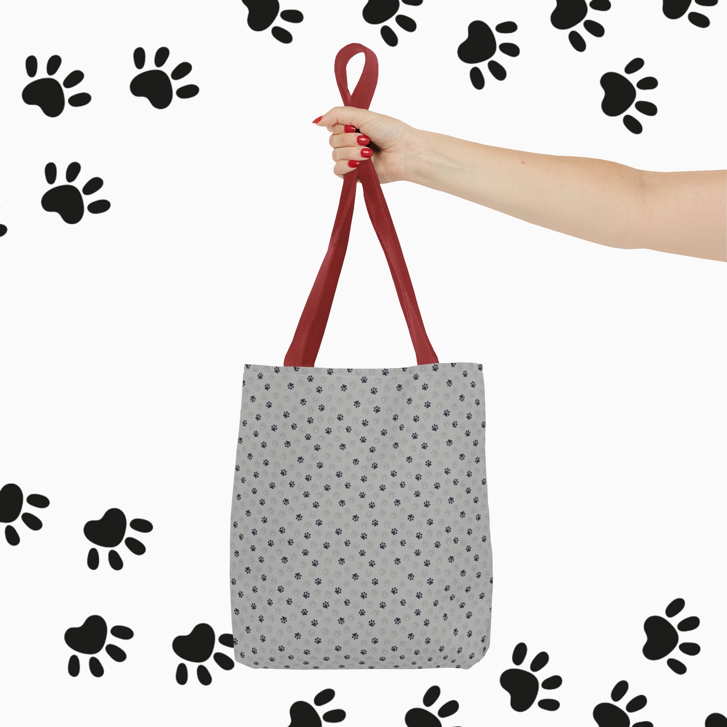 Man's Best-friend Tote Bag (AOP). Dog Tote Bag. Dog Dad, Dog Mom, Unisex. Totebag. Stylish. Birthday Gift. Gift For Animal Lover.