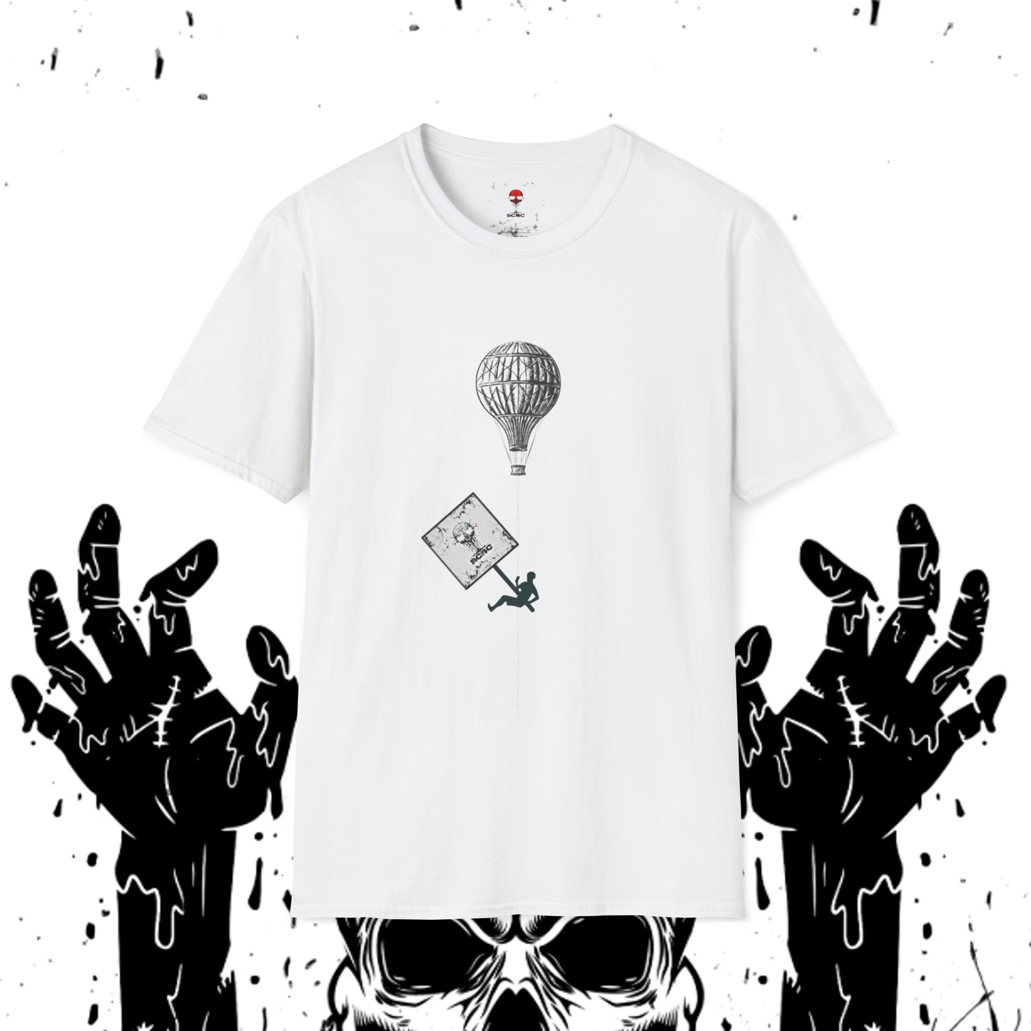 Unisex Soft-Style SCBC Brand Heavy Cotton Tee. Graphic T-Shirt. Streetwear. Branded T-Shirt. Original Design. Unisex T-Shirt. Birthday Gift.