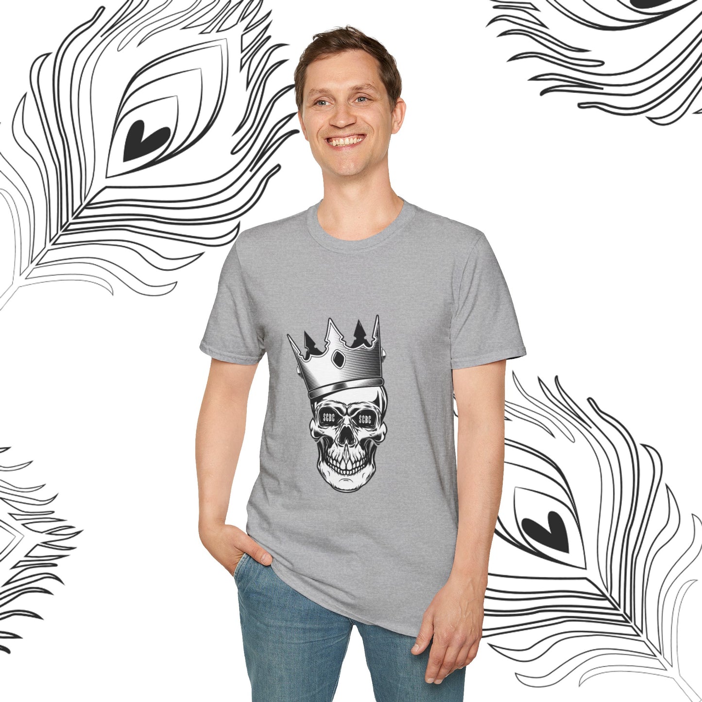 Unisex SCBC "King Life" Softstyle T-Shirt. Unisex, Fashion Lover, Panda, Birthday Gift, Shirt, T-Shirt, Adult Clothes, Fashion