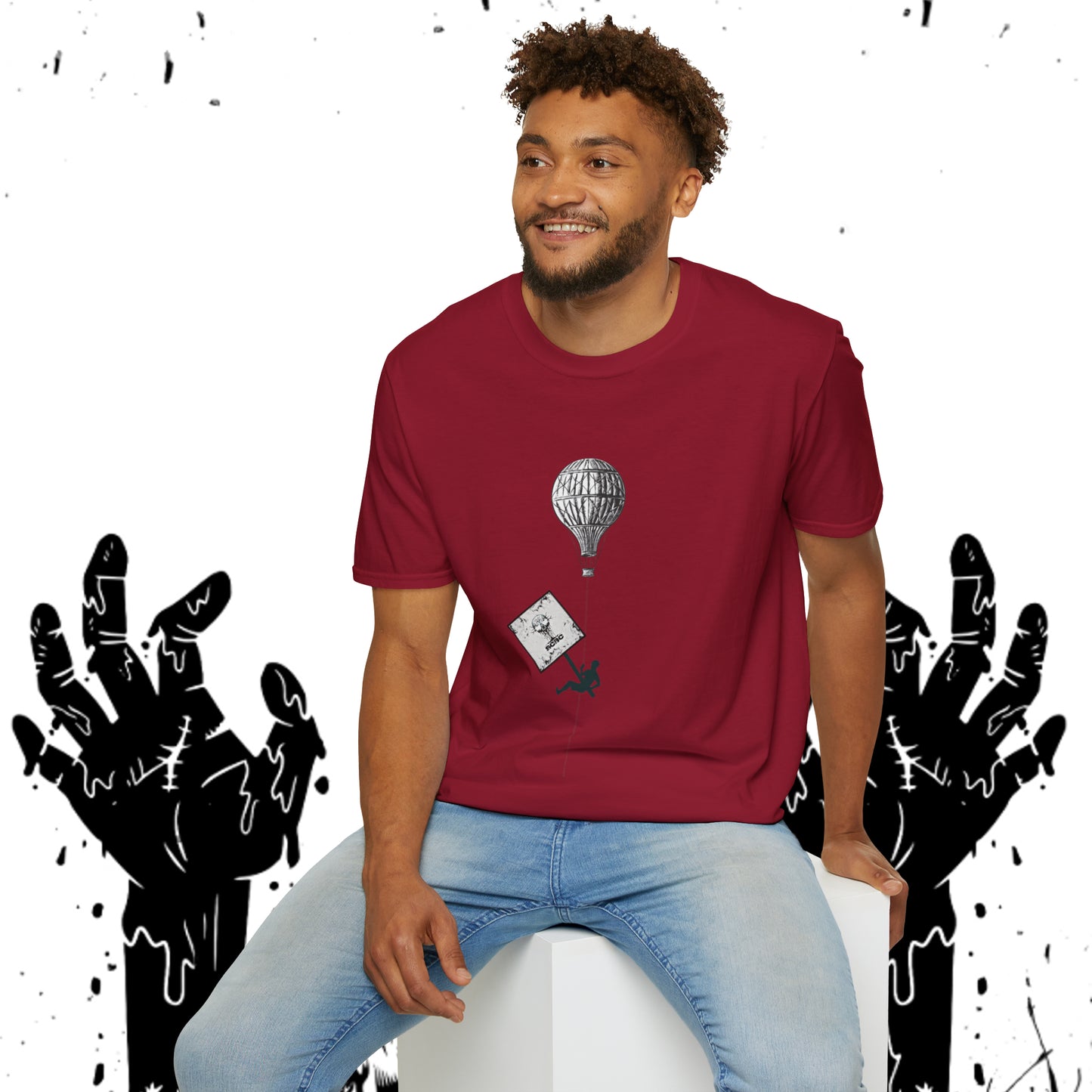 Unisex Soft-Style SCBC Brand Heavy Cotton Tee. Graphic T-Shirt. Streetwear. Branded T-Shirt. Original Design. Unisex T-Shirt. Birthday Gift.