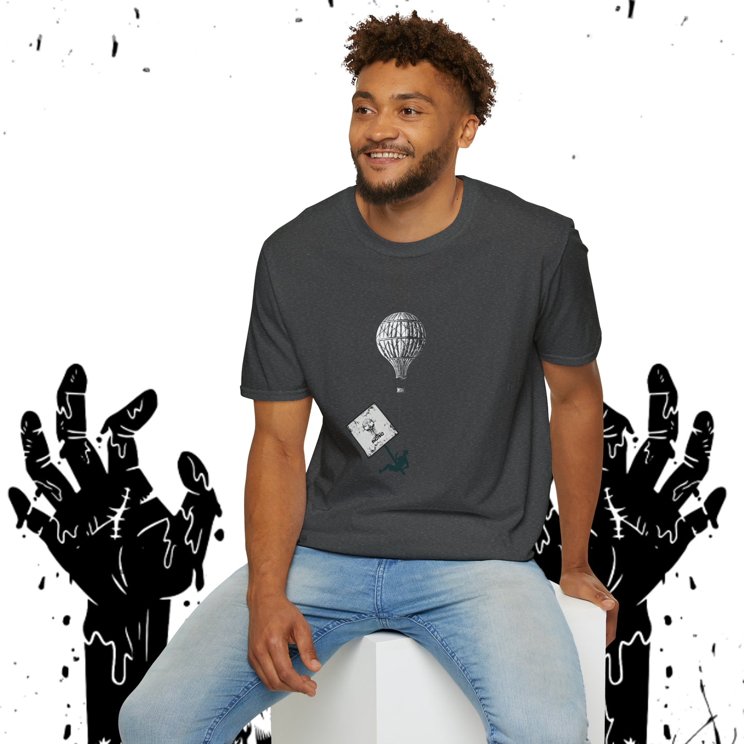 Unisex Soft-Style SCBC Brand Heavy Cotton Tee. Graphic T-Shirt. Streetwear. Branded T-Shirt. Original Design. Unisex T-Shirt. Birthday Gift.