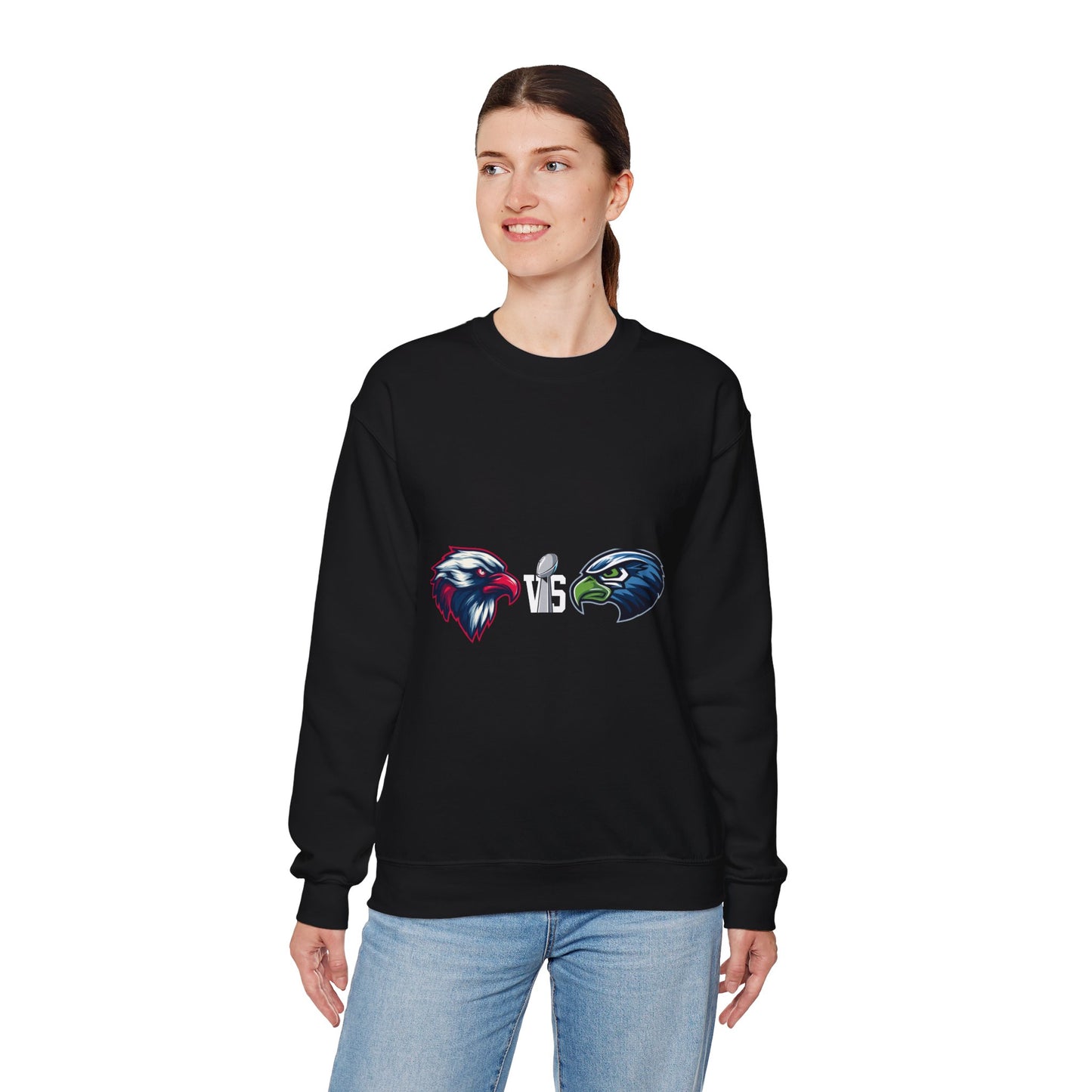 Patriots vs Seahawks Superbowl Game Day Sweatshirt