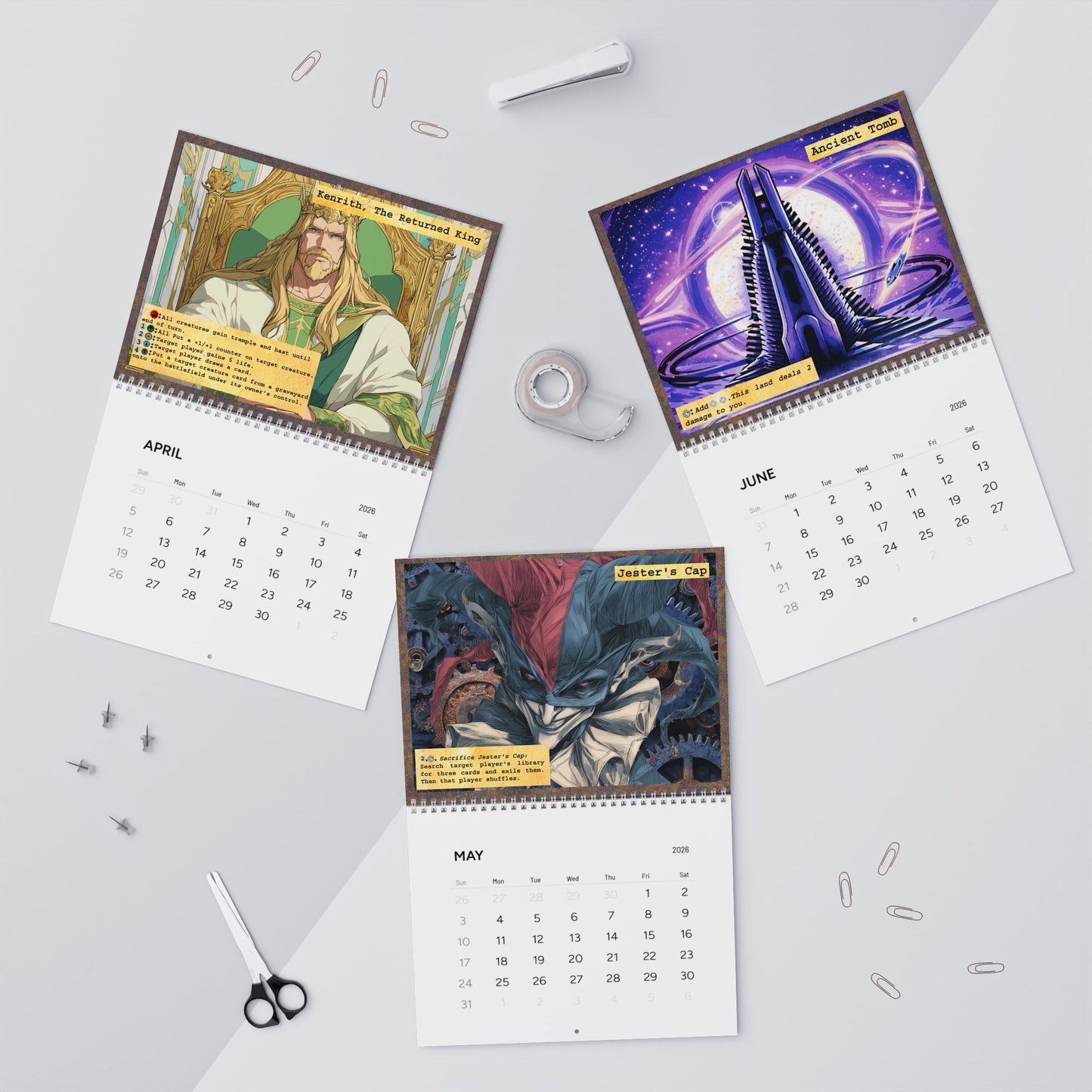SCBC Special Edition 2026 Wall Calendar