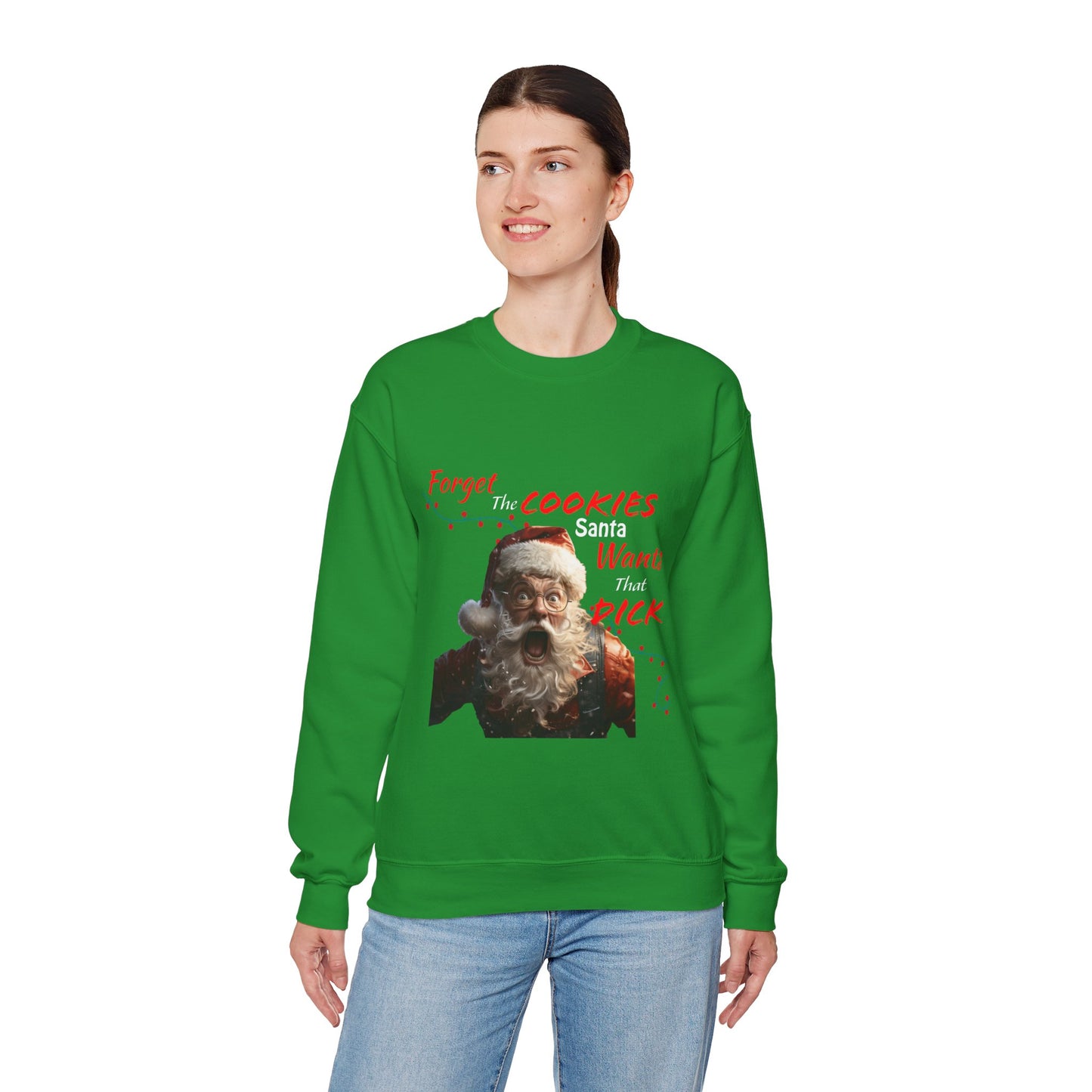 Frisky Santa Sweatshirt