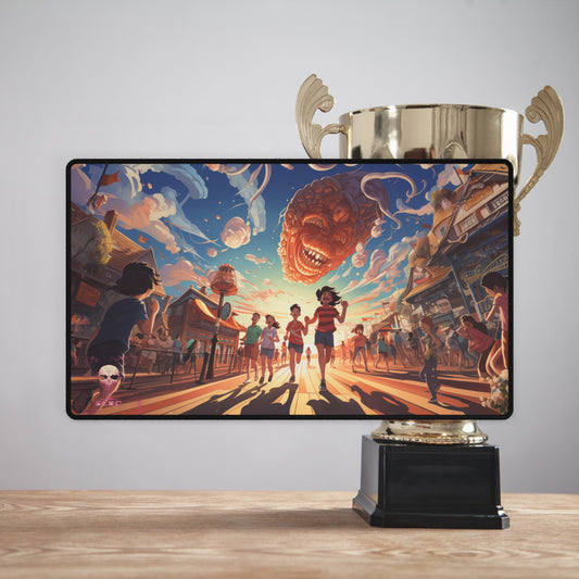 SCBC: "Invader" Play Mat. Magic The Gathering. Flesh & Blood. Yugioh. Card Game. Pokemon. Cards. Fun. Play Mat. Birthday Gift. Gift For Nerds.