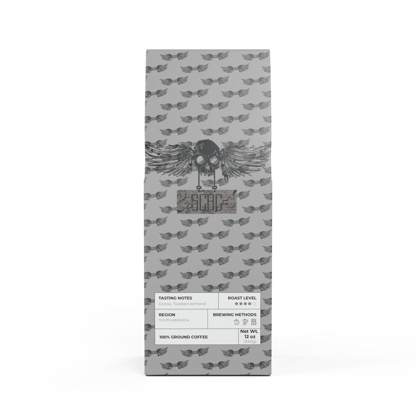 SCBC Medium-Dark Roast Coffee Blend. Coffee Beans. Coffee Lover. Coffee Mug. Medium Roast. Dark Roast. Central American Coffee. Coffee Pot.