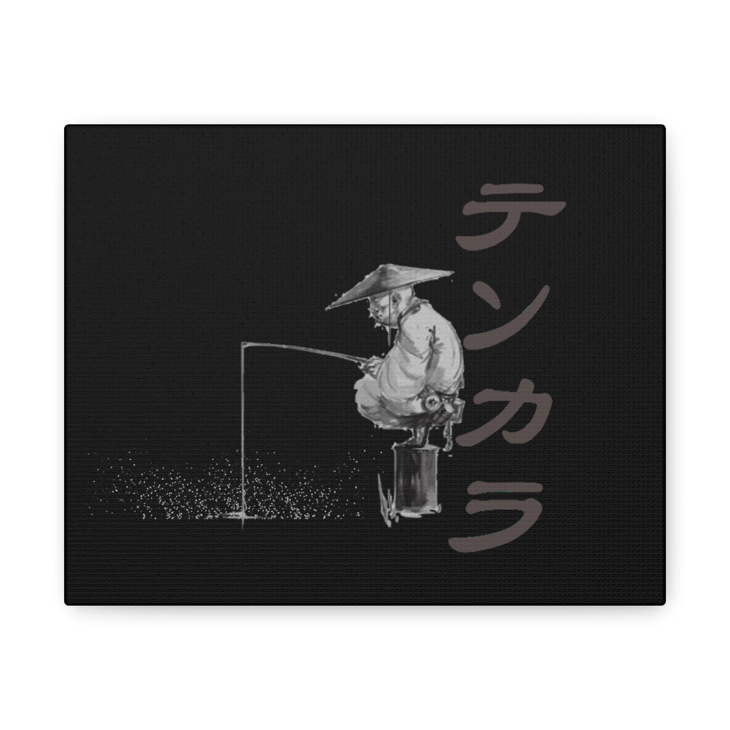 The Fisherman Canvas Gallery Wraps. Home Decor. Painting. Japanese Art. Canvas Painting. Gift For Art Lover. Gift for Artist Christmas Gift