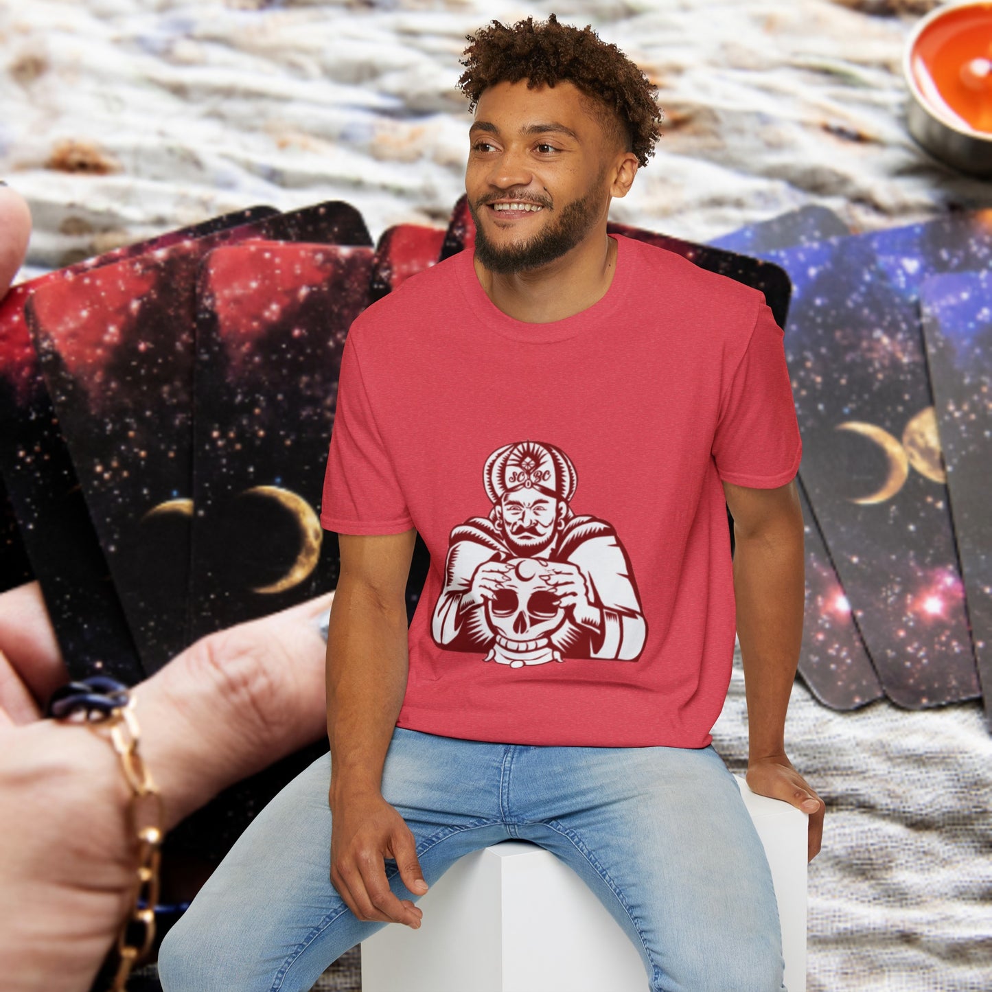 Unisex "Mirrorball Madness" Softstyle T-Shirt. Graphic T-Shirt, Streetwear, Branded T-Shirt, Original Design, Unisex T-Shirt, Birthday Gift