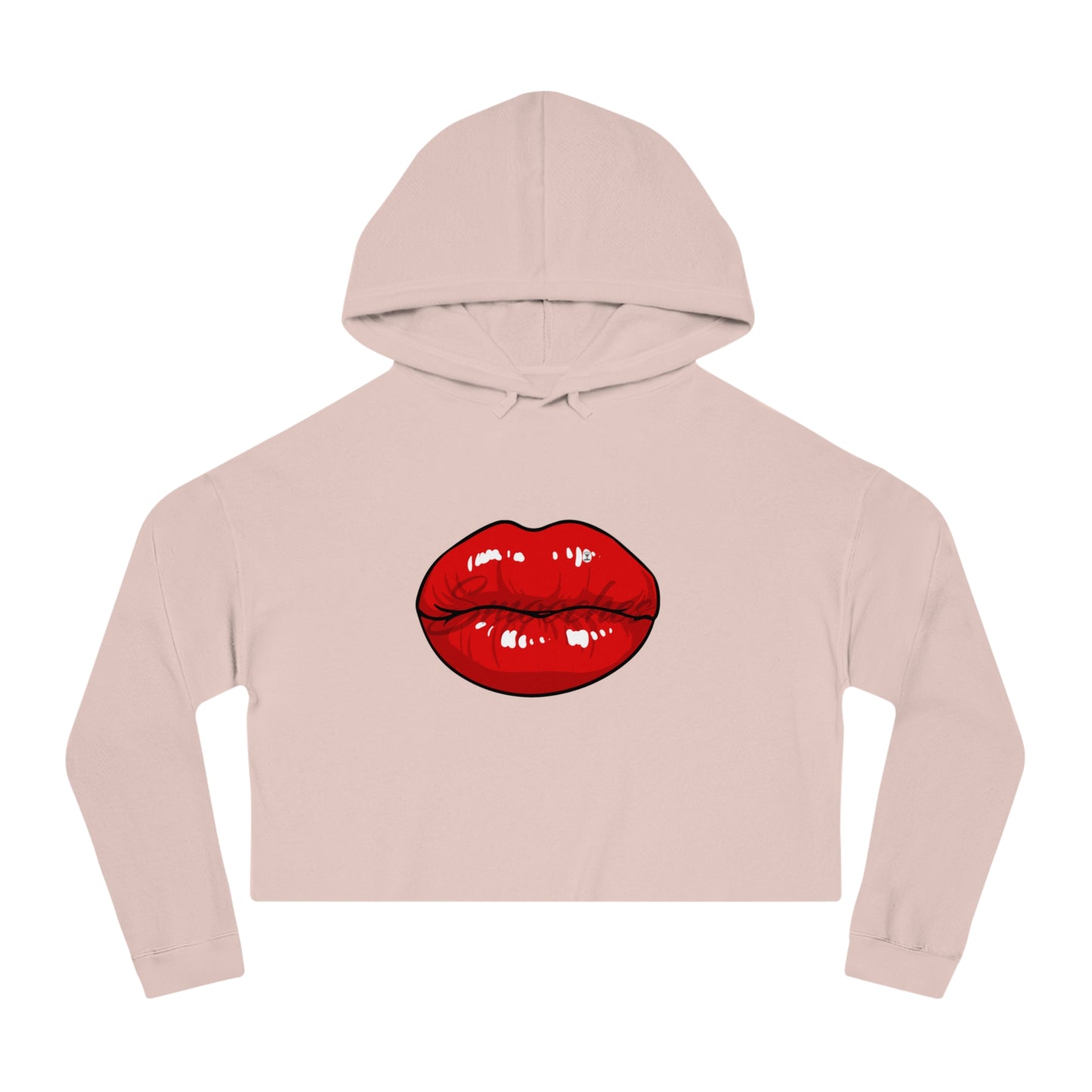Smooches Women's Cropped Hooded Sweatshirt