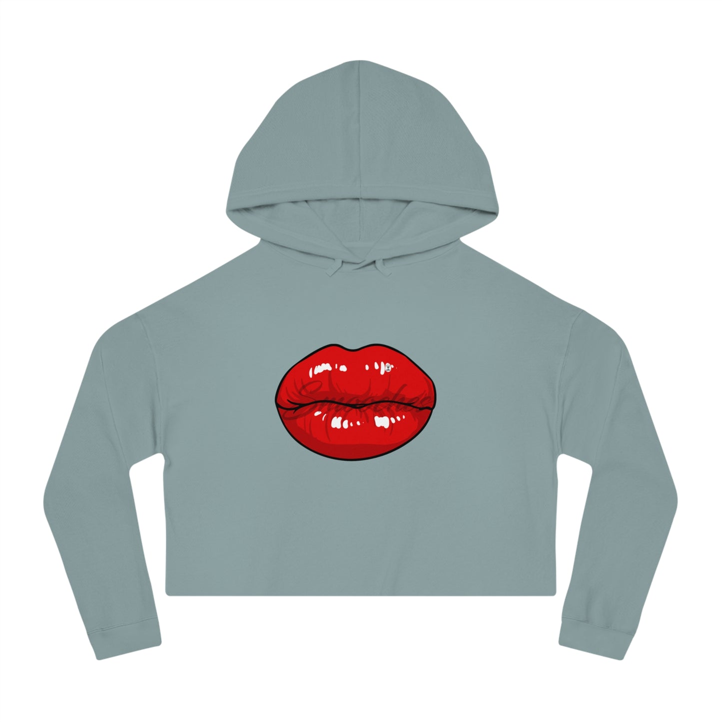 Smooches Women's Cropped Hooded Sweatshirt