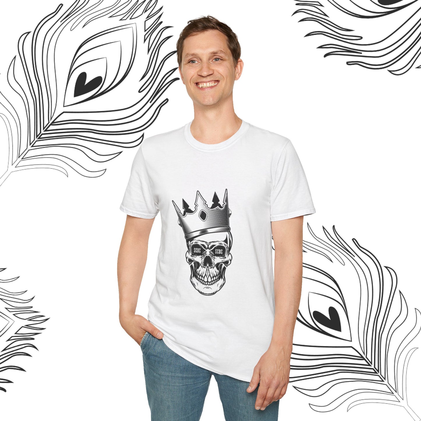 Unisex SCBC "King Life" Softstyle T-Shirt. Unisex, Fashion Lover, Panda, Birthday Gift, Shirt, T-Shirt, Adult Clothes, Fashion