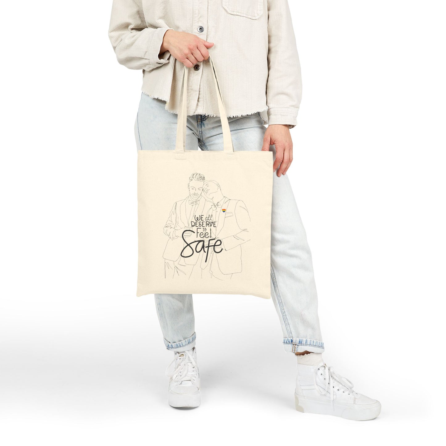Safe Love Tote Bag