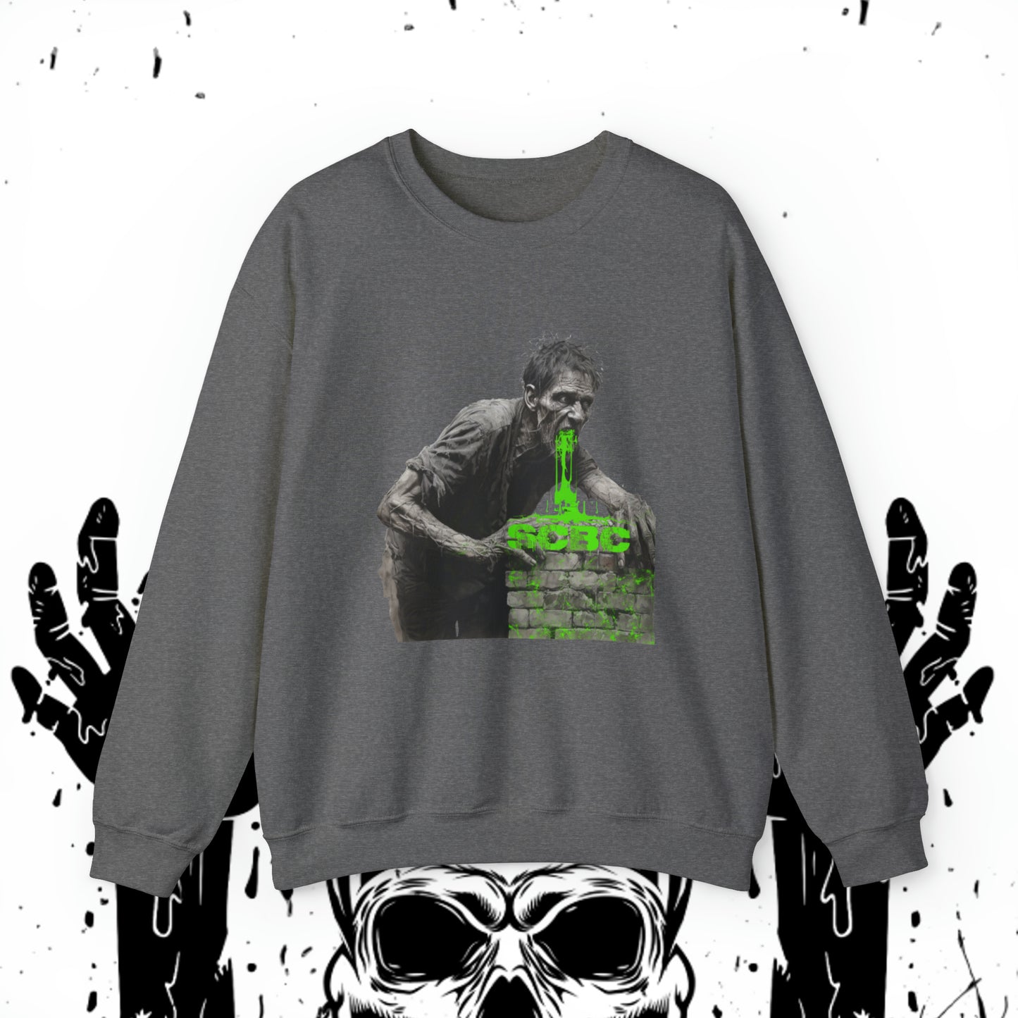 Unisex SCBC Brand Heavy Blend  Crewneck Sweatshirt. Graphic Sweatshirt. Branded Sweatshirt. Original Design. Unisex. Birthday Gift.