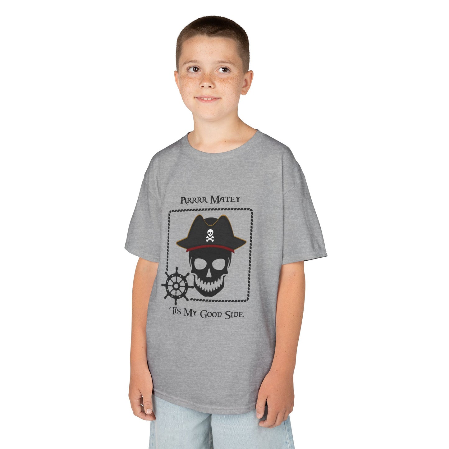 Picturesque Pirate  Heavy Cotton Tee