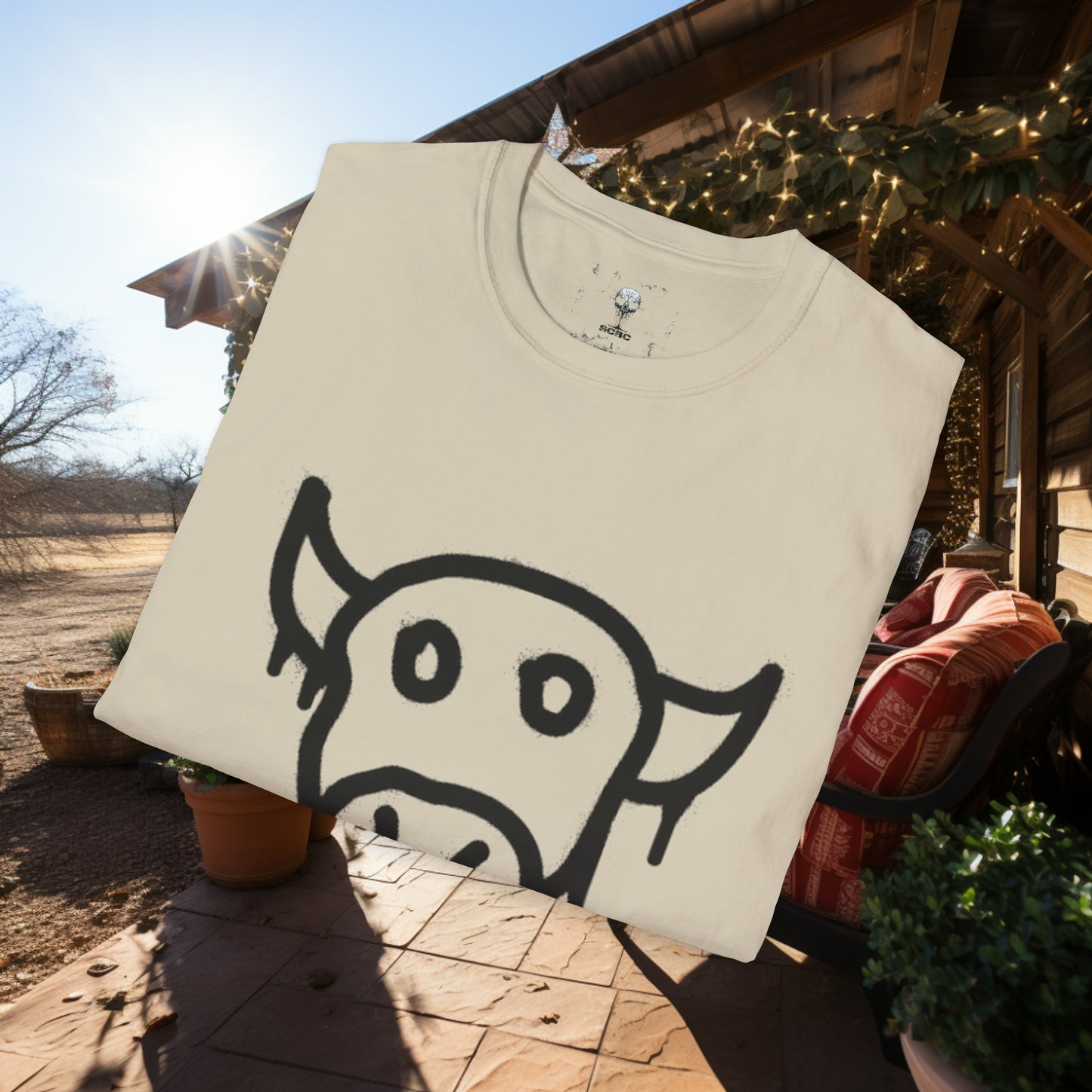 Unisex " Moo Cow" Soft Style T-Shirt.  Farmer Shirt, Cow Shirt, Gift For Animal Lovers, Unisex, Animal Rescue, Veteran, Birthday Gift.