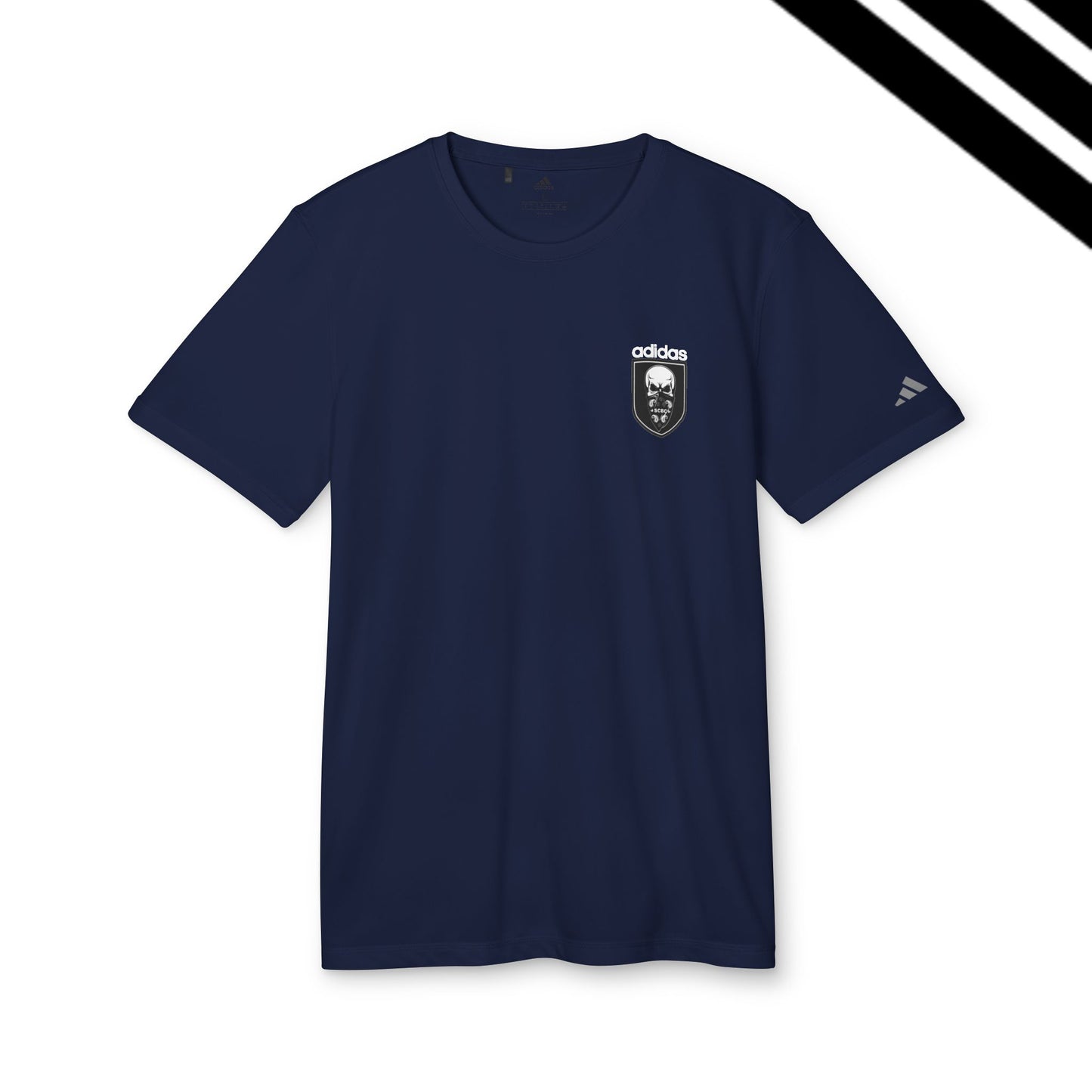 Adidas-SCBC Merge Collection. "Year 3949" Crested T-shirt. Winter Release. Adidas Shirt. Vintage Re-birth. Adidas.