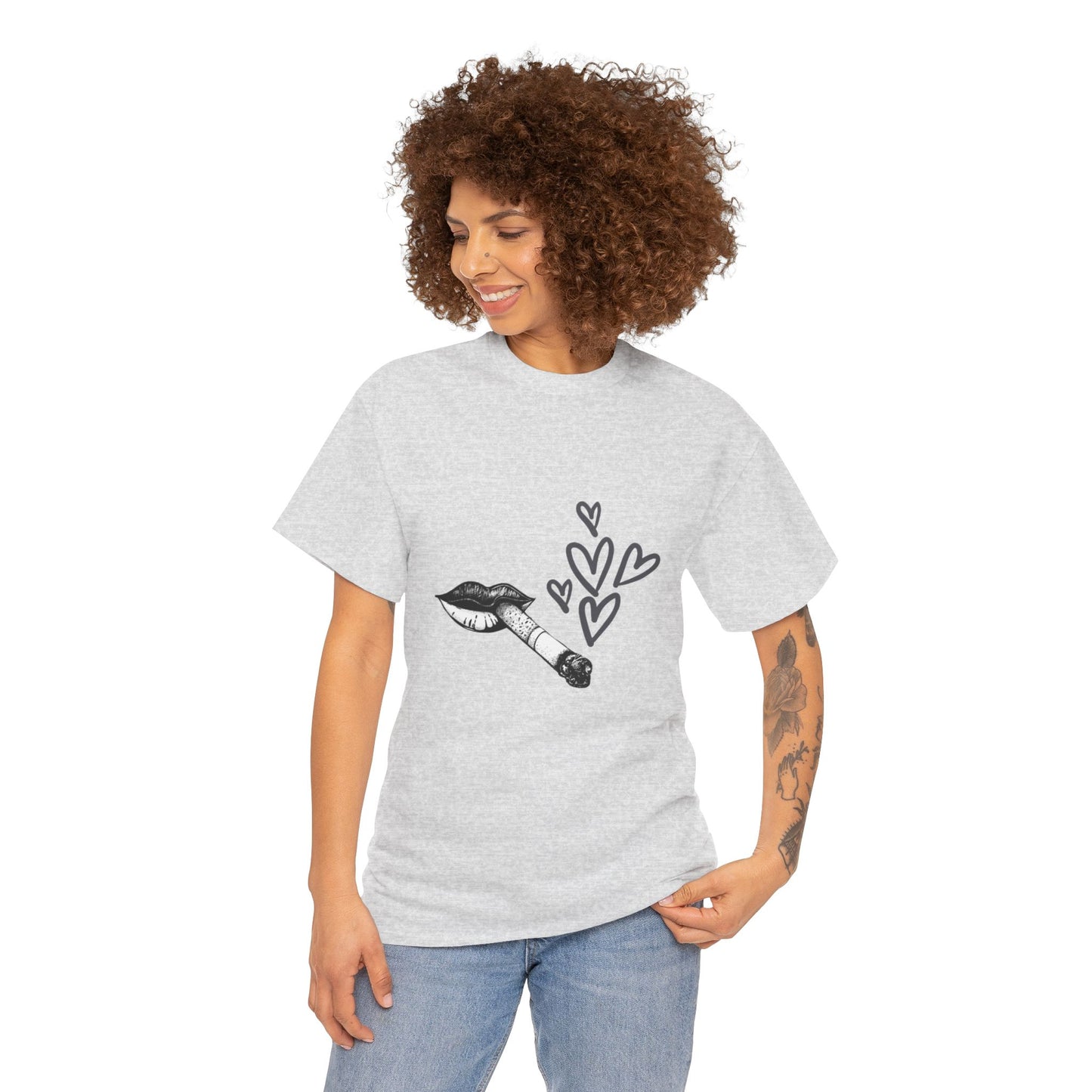 Burnin' Hot Love Heavy Cotton Tee