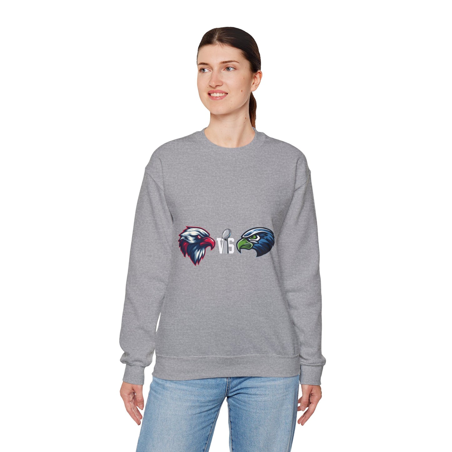Patriots vs Seahawks Superbowl Game Day Sweatshirt