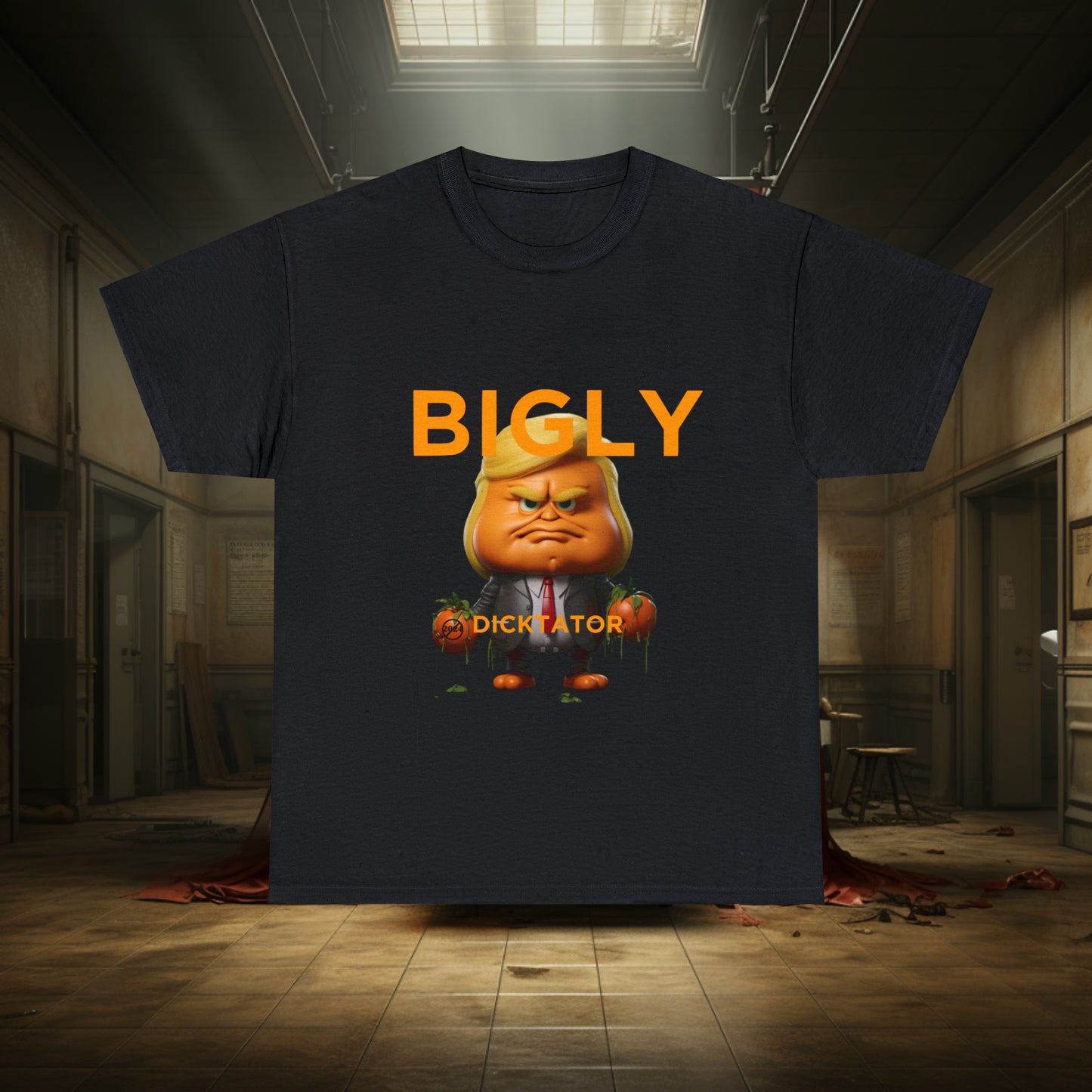 Unisex "Dicktator Trump" Heavy Cotton Tee. 2024 Election. Donald Trump. Election. Voting. America. Trump. Unisex. Trump Shirt.