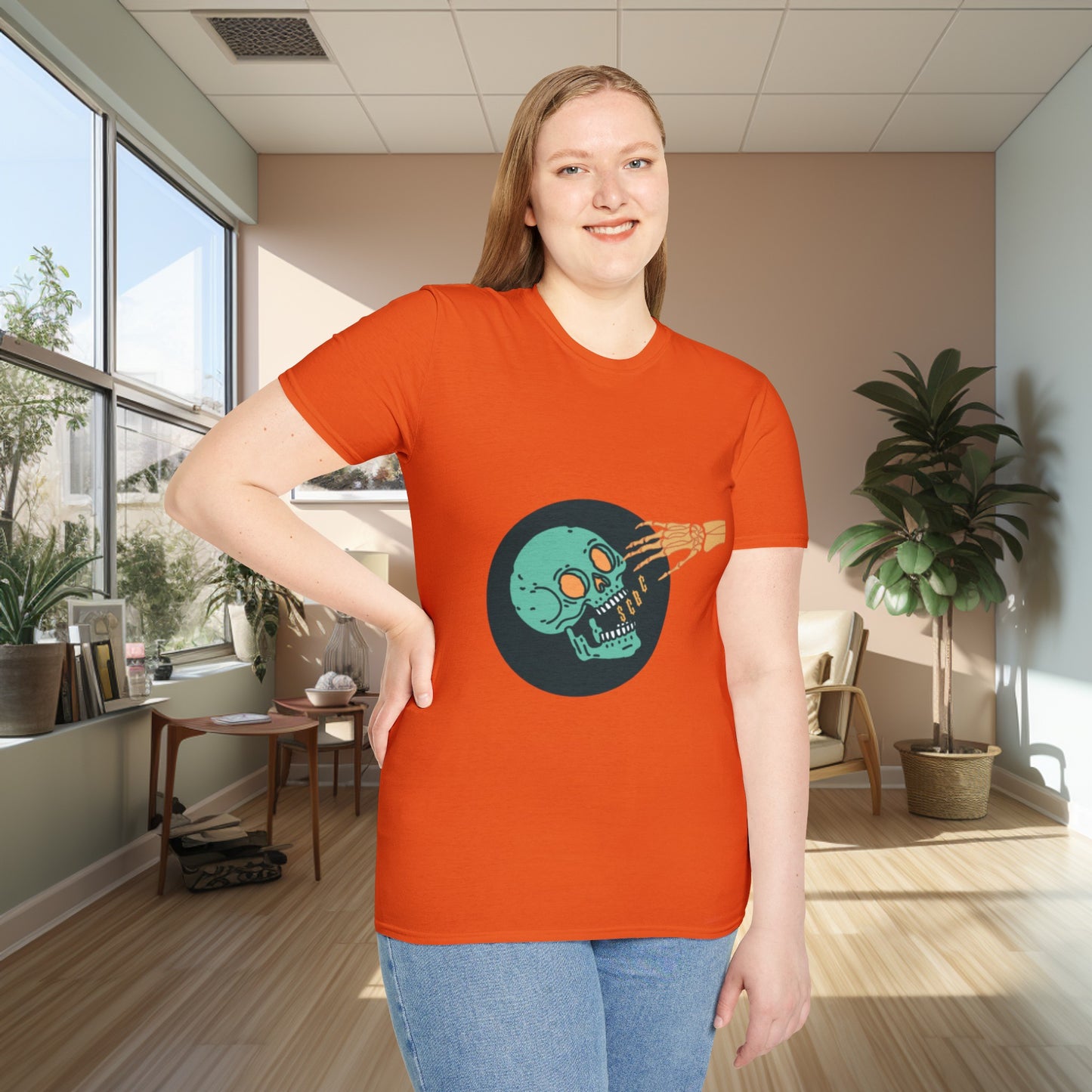 Unisex SCBC "Snack Time" Softstyle T-Shirt. Graphic T-Shirt, Streetwear, Branded T-Shirt, Original Design, Unisex T-Shirt, Birthday Gift.