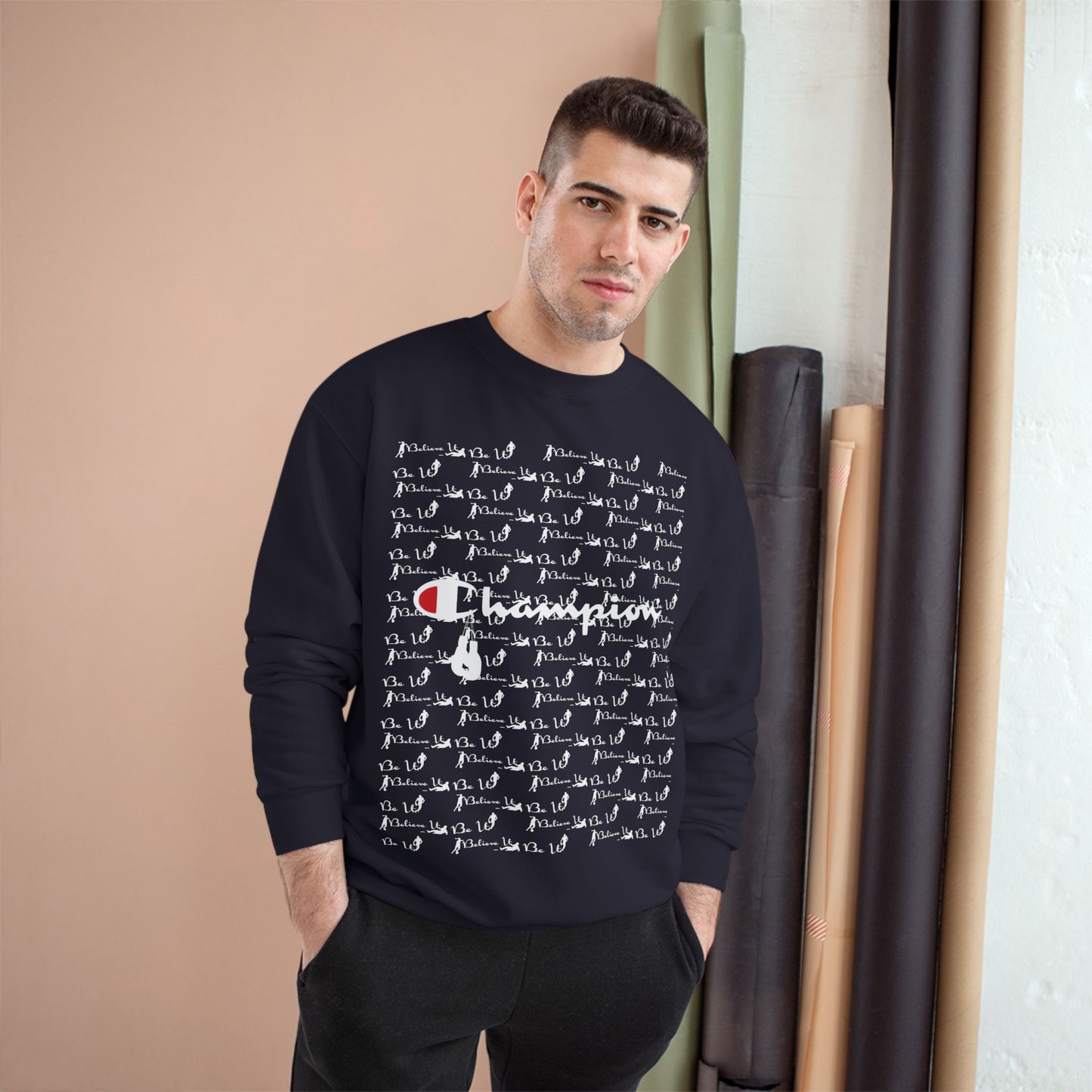 Champion Be It Believe It Designer Pullover Sweater