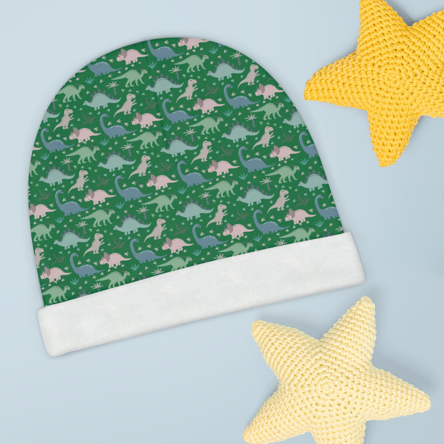 Dino Duty Baby Beanie