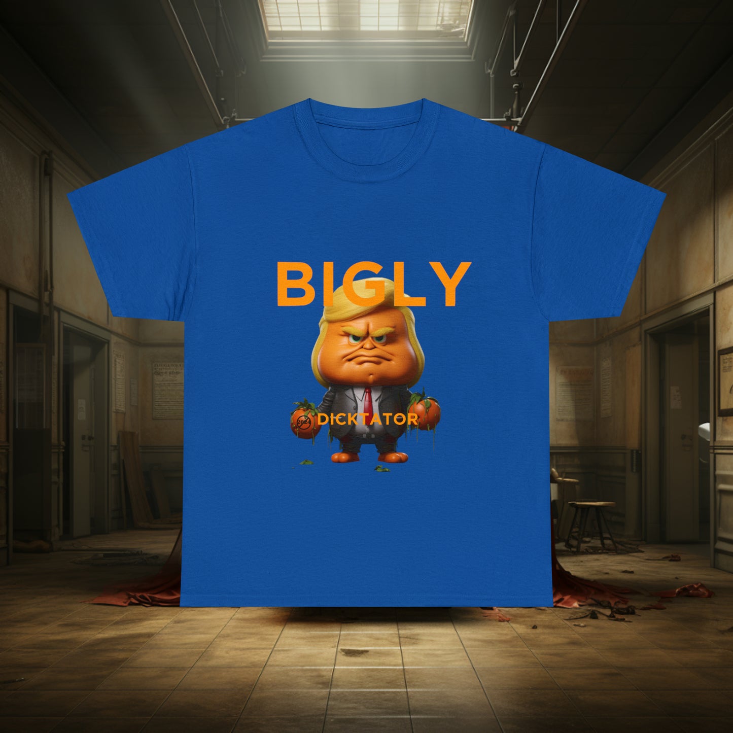 Unisex "Dicktator Trump" Heavy Cotton Tee. 2024 Election. Donald Trump. Election. Voting. America. Trump. Unisex. Trump Shirt.