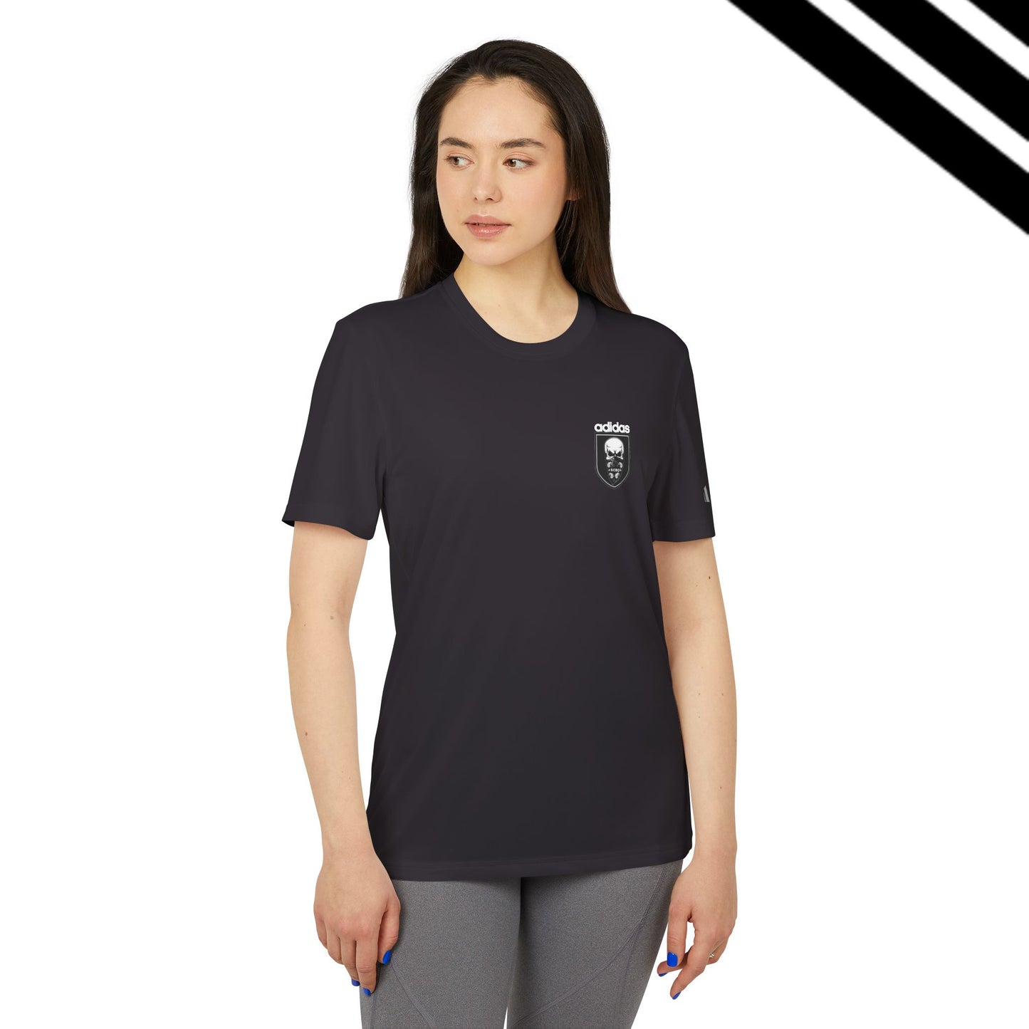 Adidas-SCBC Merge Collection. "Year 3949" Crested T-shirt. Winter Release. Adidas Shirt. Vintage Re-birth. Adidas.