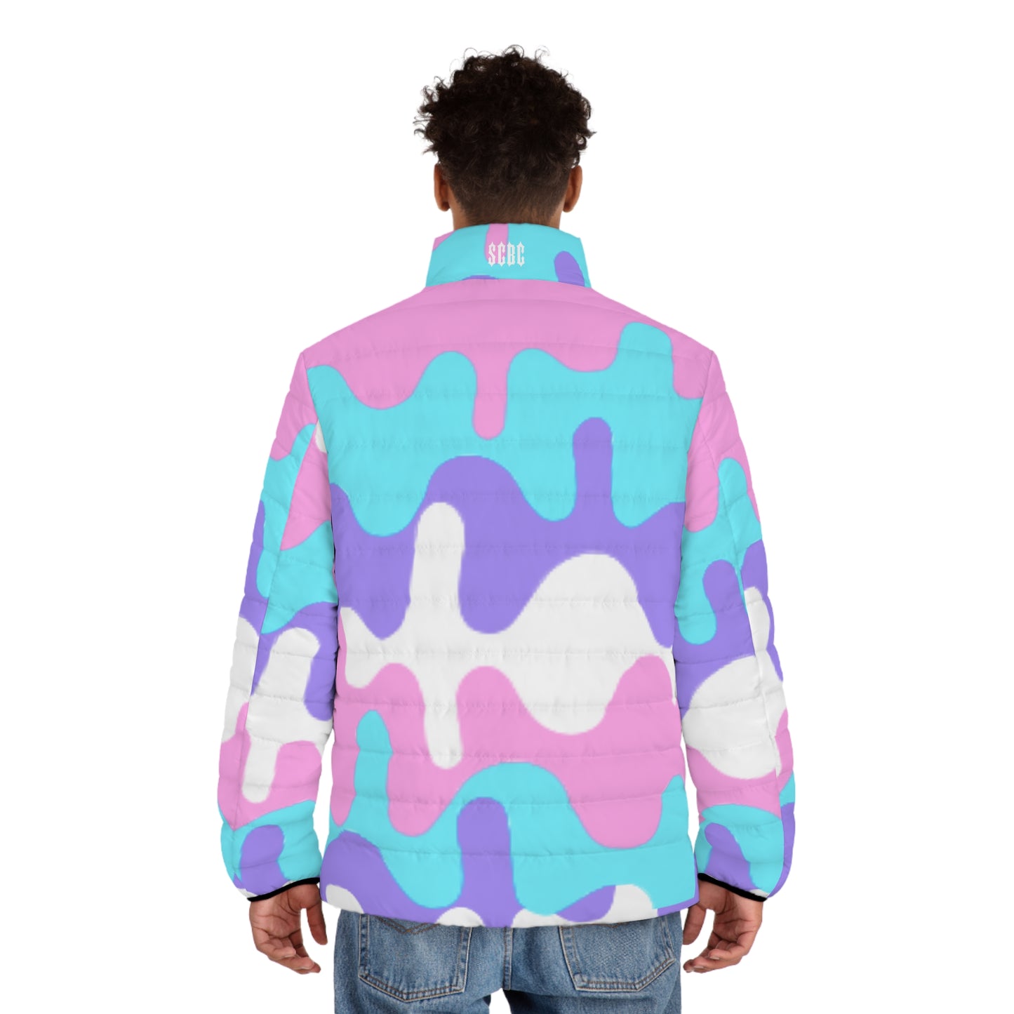 Pastel Power Puffer Jacket