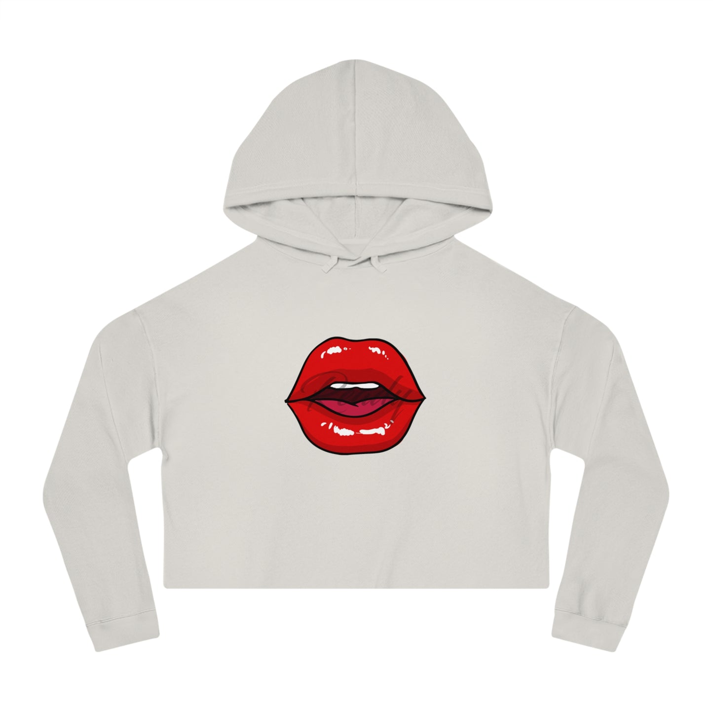 Ready Lip Service Women's Cropped Hooded Sweatshirt