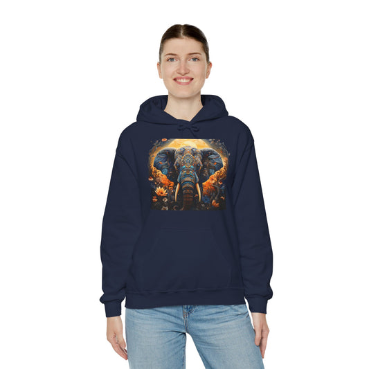 Elephant Hooded Sweatshirt