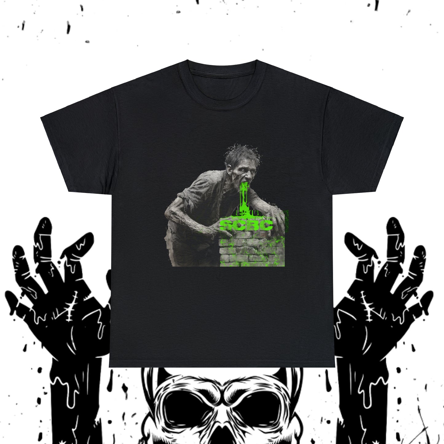 Unisex SCBC Brand Heavy Cotton Tee. Graphic T-Shirt. Streetwear. Branded T-Shirt. Original Design. Unisex T-Shirt. Birthday Gift.