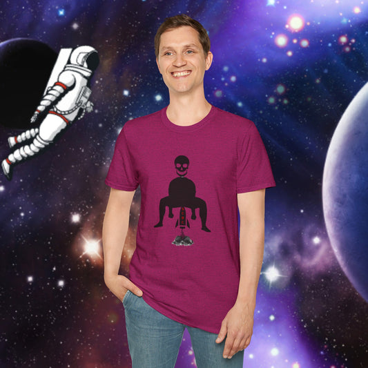 Unisex SCBC "Blast-Off" Soft-style T-Shirt. Graphic T-Shirt, Streetwear, Branded T-Shirt, Original Design, Unisex T-Shirt, Birthday Gift.