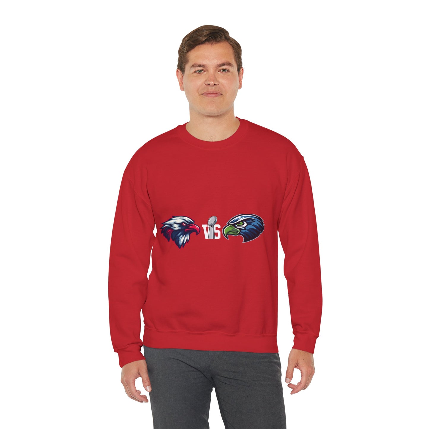 Patriots vs Seahawks Superbowl Game Day Sweatshirt