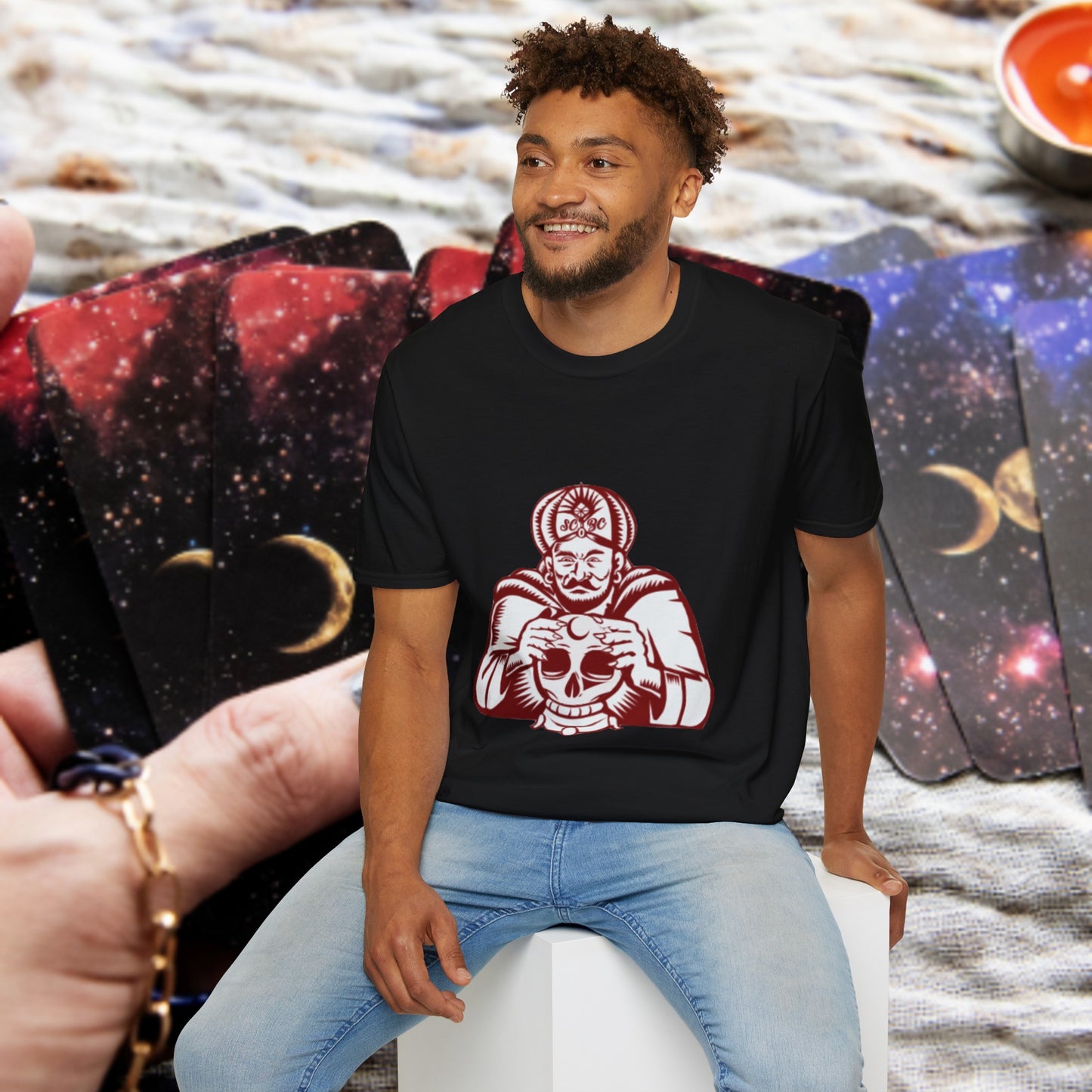 Unisex "Mirrorball Madness" Softstyle T-Shirt. Graphic T-Shirt, Streetwear, Branded T-Shirt, Original Design, Unisex T-Shirt, Birthday Gift