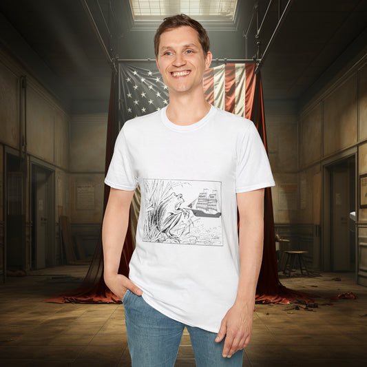 Unisex SCBC "Citizen" Cotton Ringer T-Shirt. Graphic T-Shirt, Streetwear, Branded T-Shirt, Original Design, Unisex, Adulting, Funny Shirt.