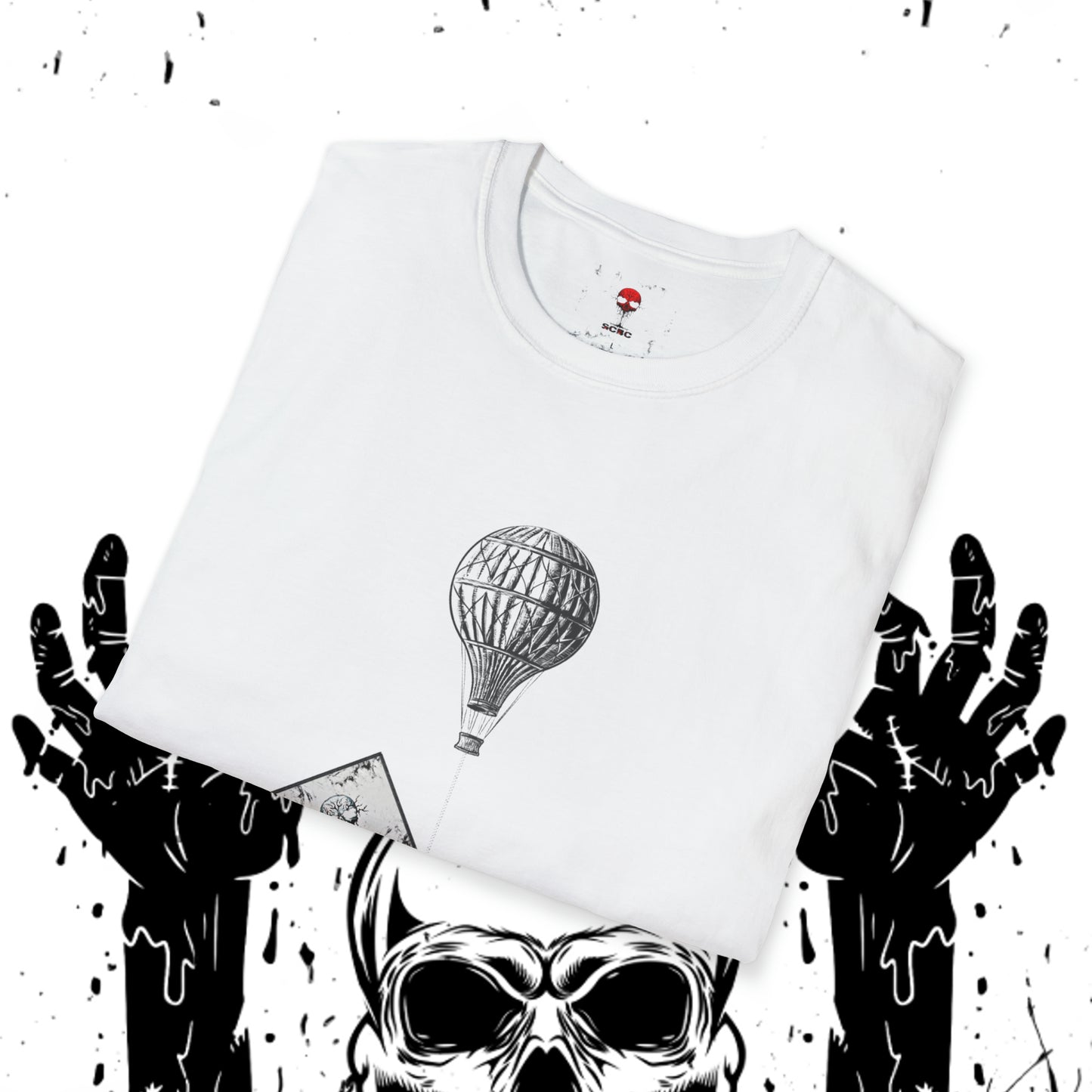 Unisex Soft-Style SCBC Brand Heavy Cotton Tee. Graphic T-Shirt. Streetwear. Branded T-Shirt. Original Design. Unisex T-Shirt. Birthday Gift.