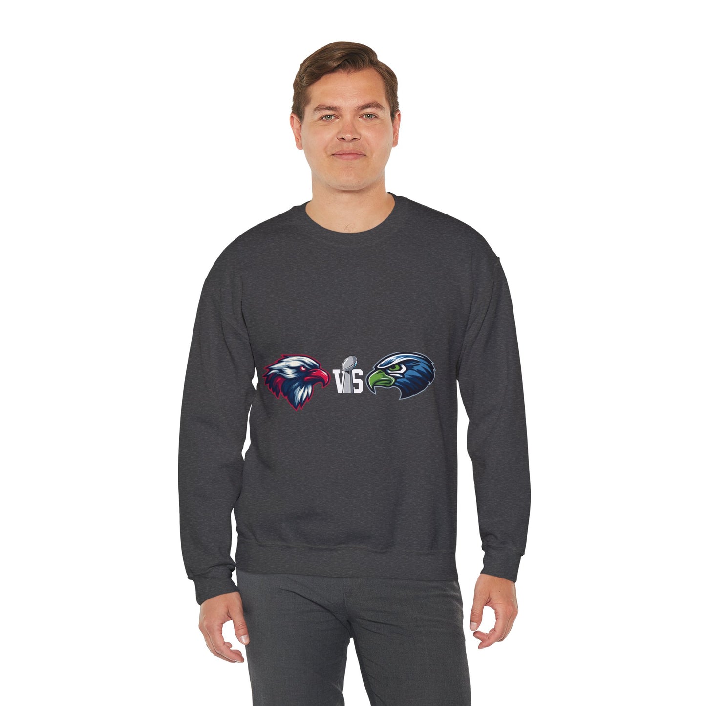 Patriots vs Seahawks Superbowl Game Day Sweatshirt