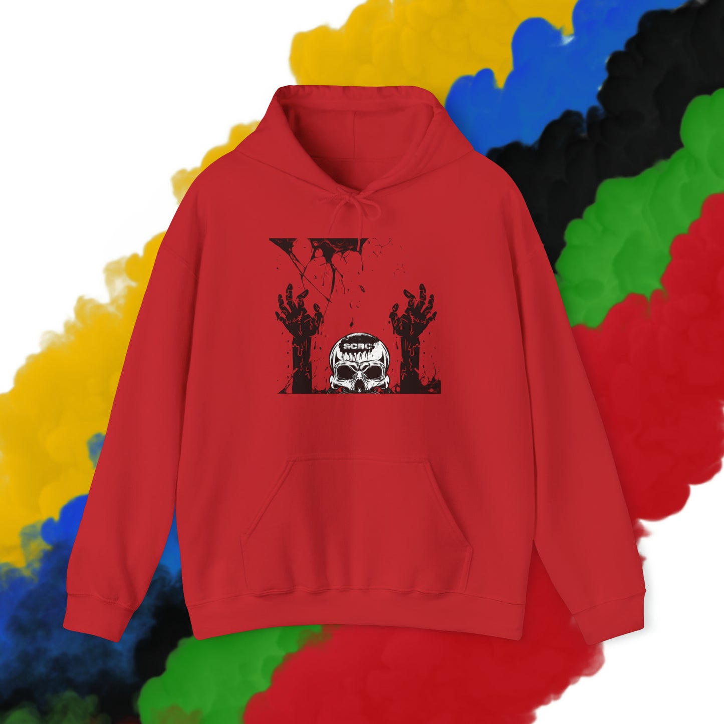 Unisex SCBC Brand Hooded Sweatshirt. Hoodie. Graphic Sweatshirt. Streetwear. Branded Sweatshirt. Original Design. Unisex Sweatshirt.