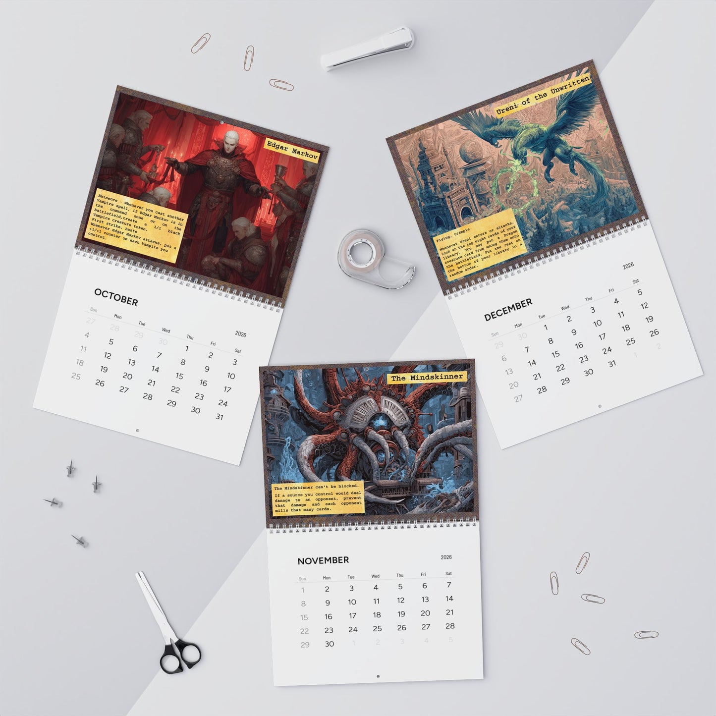 SCBC Special Edition 2026 Wall Calendar