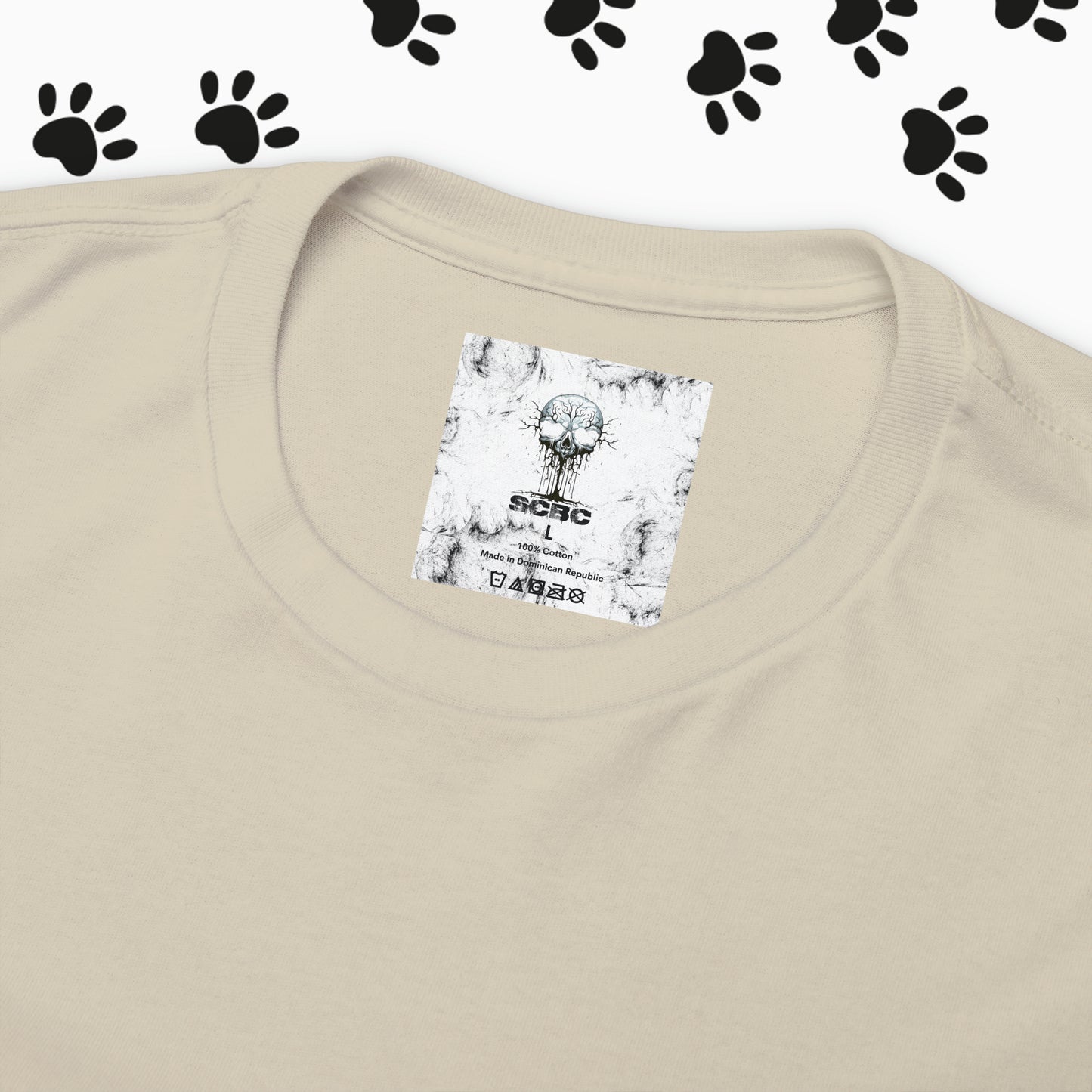 Unisex "Why The Long Face Heavy Cotton Tee. Dog T-Shirt, Unisex, Dog Lover, Birthday Gift, Gift For Dog Dad, Gift For Animal Lover