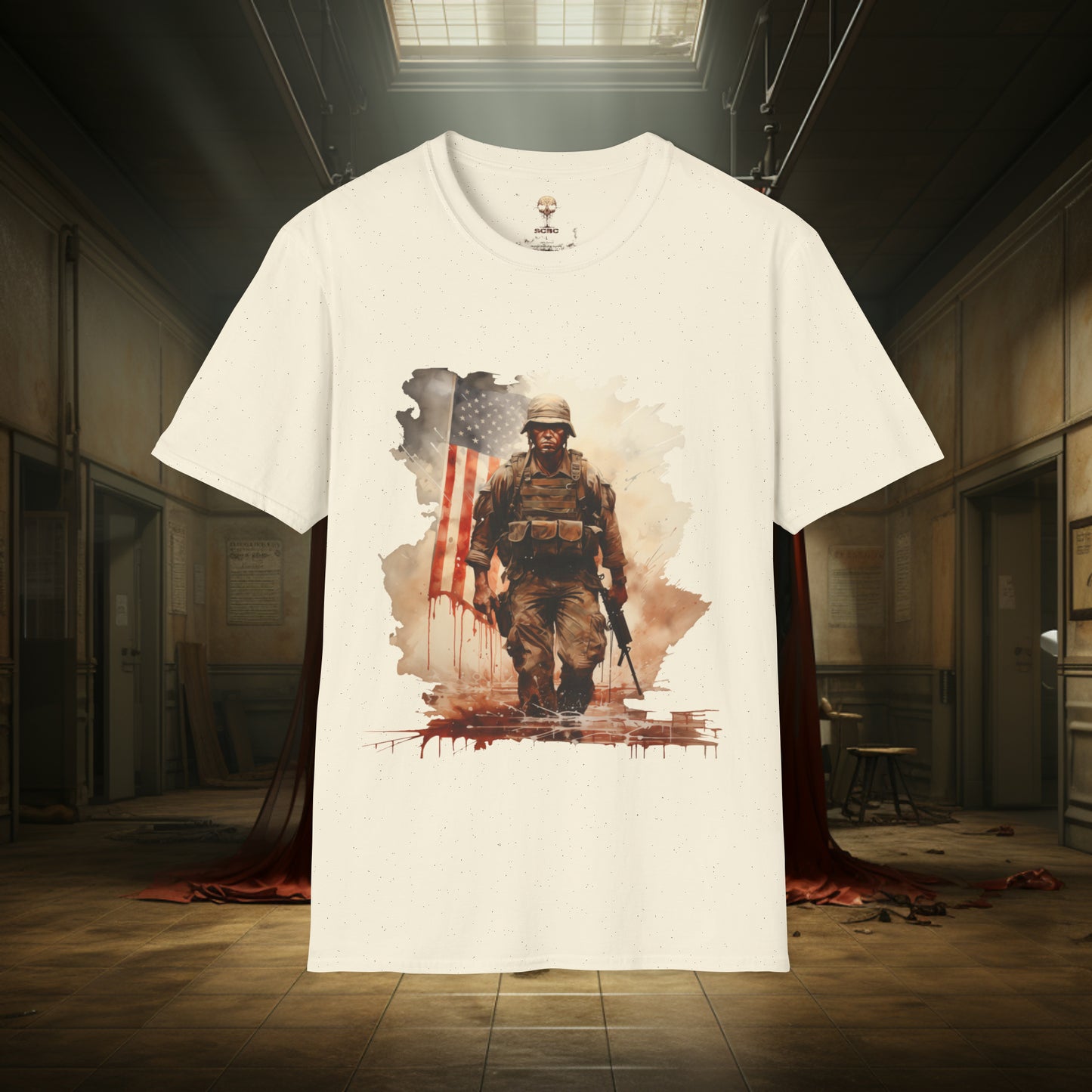 Unisex "Soldiers Return" Soft Style T-Shirt.  Hunting Shirt, Patriotic Shirt, Gift For Veteran, Unisex, Army Wife, Veteran, Birthday Gift.