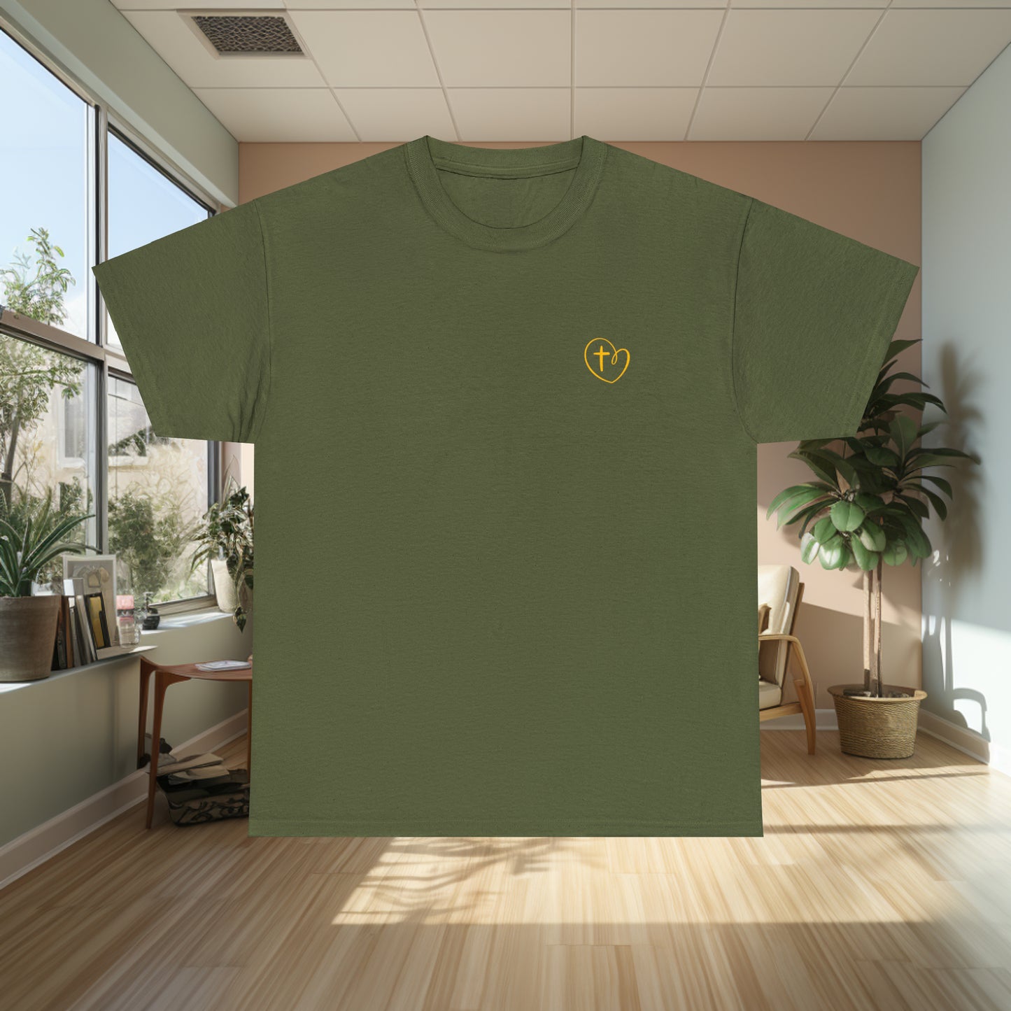 Unisex "God Is Good" Heavy Cotton Tee. God. Jesus. Religious T-Shirt. Graphic T-Shirt. Catholic. Christian. Baptist. Birthday Gift. Unisex