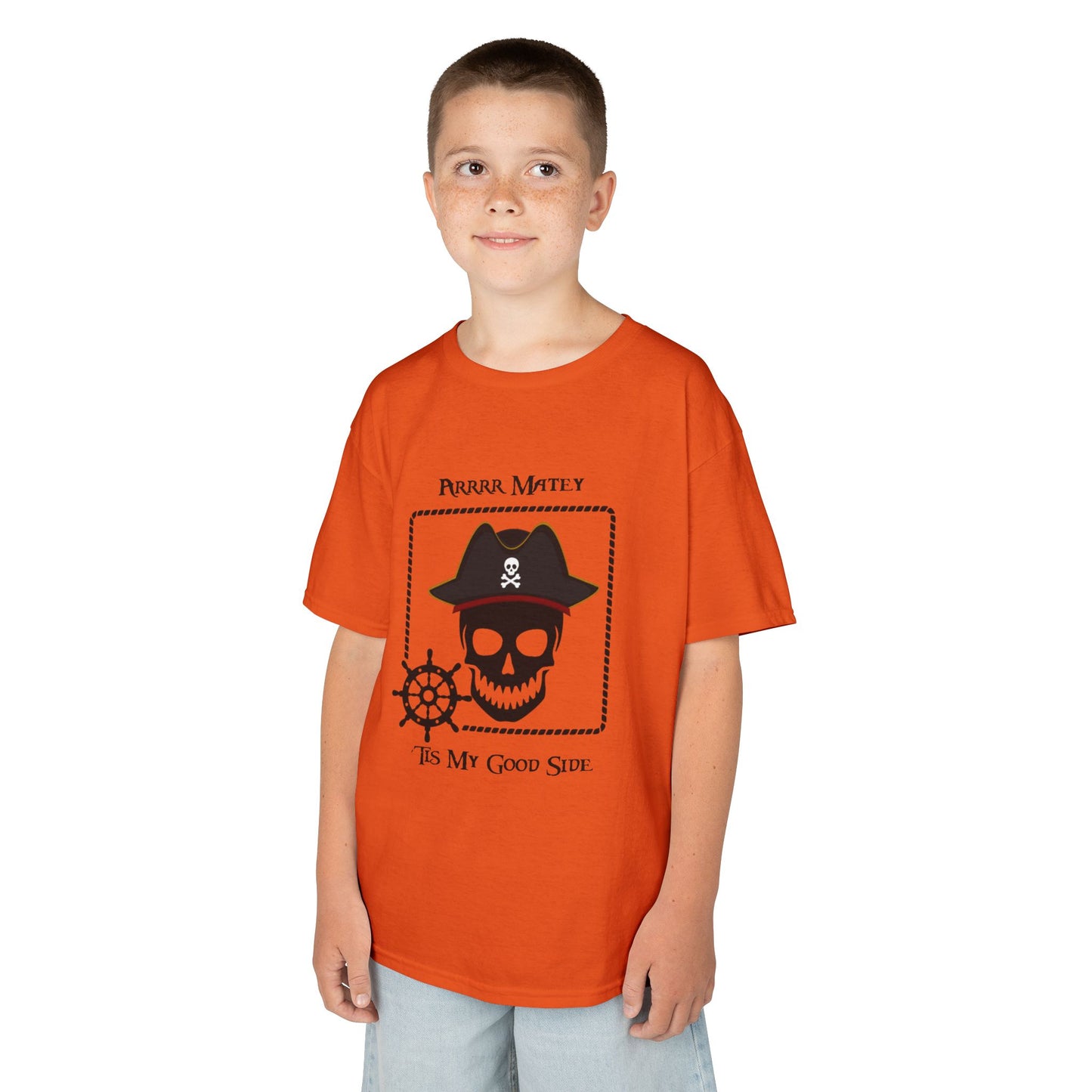 Picturesque Pirate  Heavy Cotton Tee