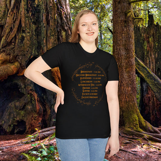 Unisex SCBC "Hungry Mama" Softstyle T-Shirt. Pregnancy Clothes. Maternity Shirt. Baby Shower Gift. Gift For Her. Graphic T-Shirt